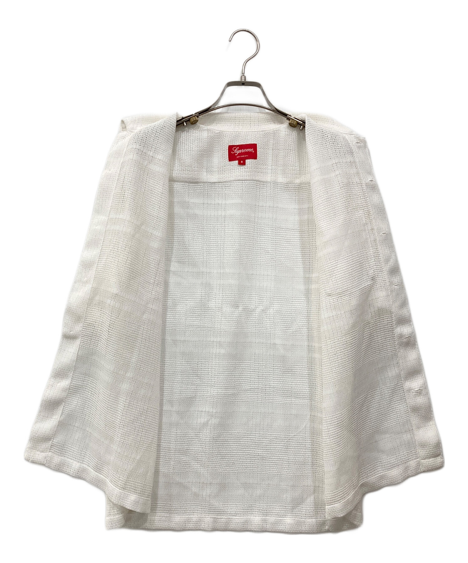 中古・古着通販】SUPREME (シュプリーム) Mesh Stripe S/S Shirt