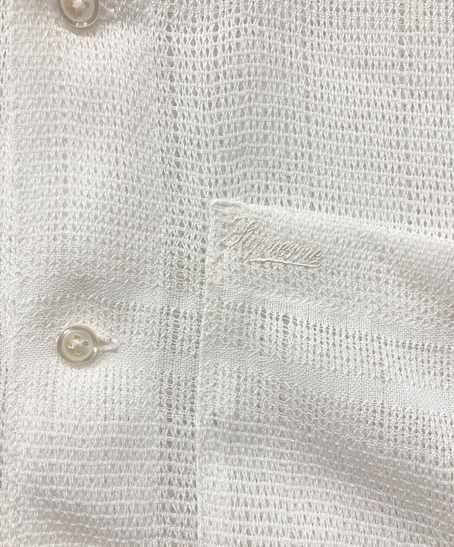 中古・古着通販】SUPREME (シュプリーム) Mesh Stripe S/S Shirt