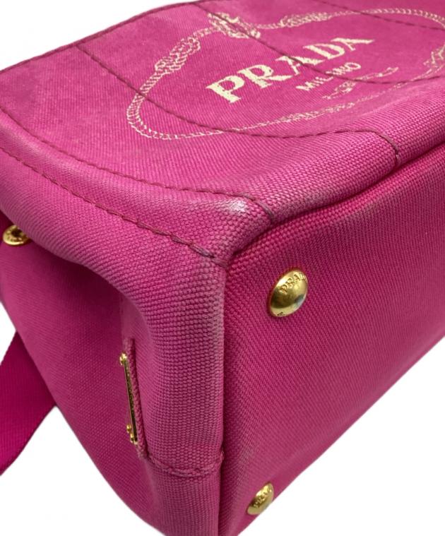 中古・古着通販】PRADA (プラダ) カナパ ミニ キャンバストートバッグ