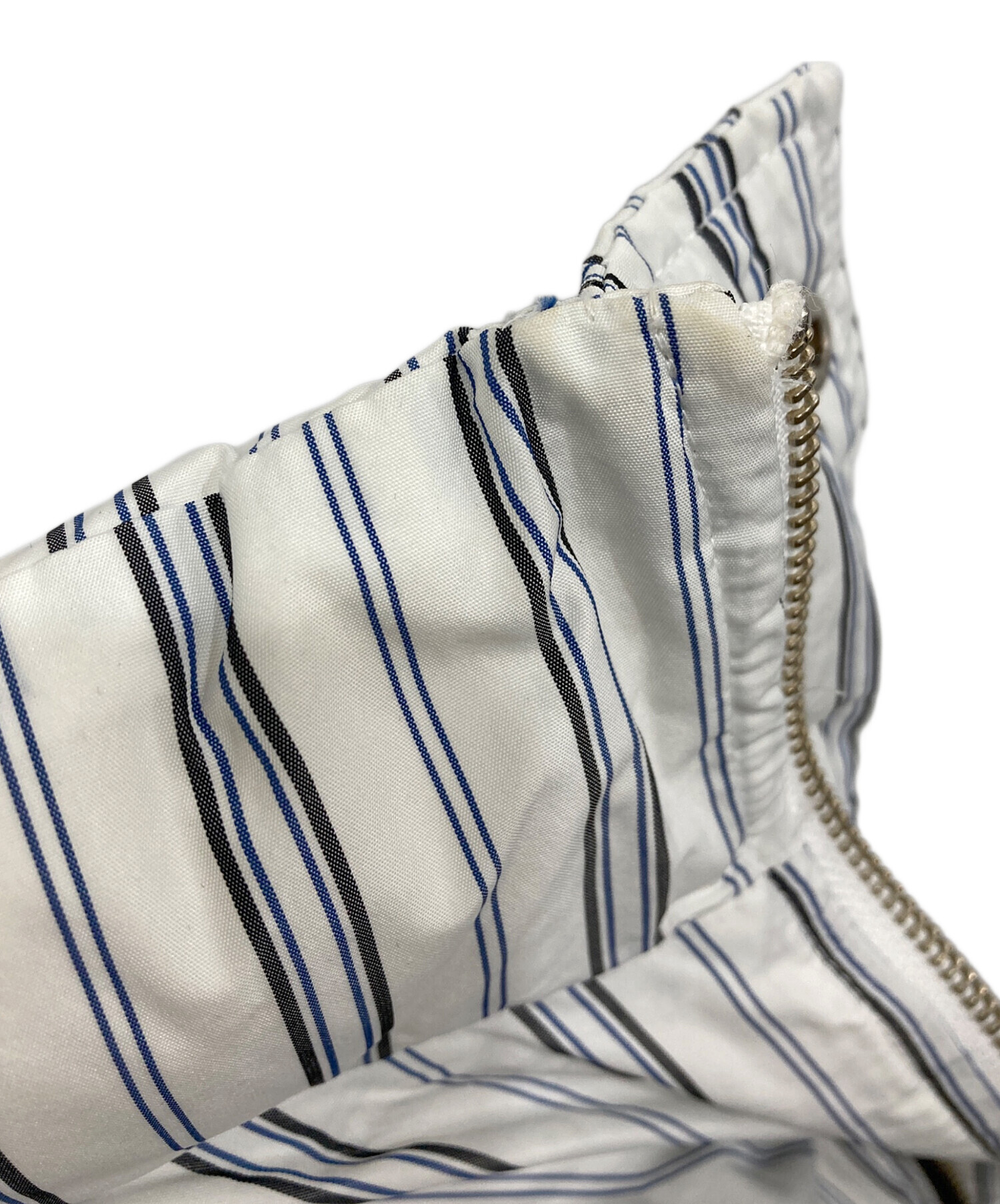 中古・古着通販】stussy (ステューシー) ストライプダウンパファー
