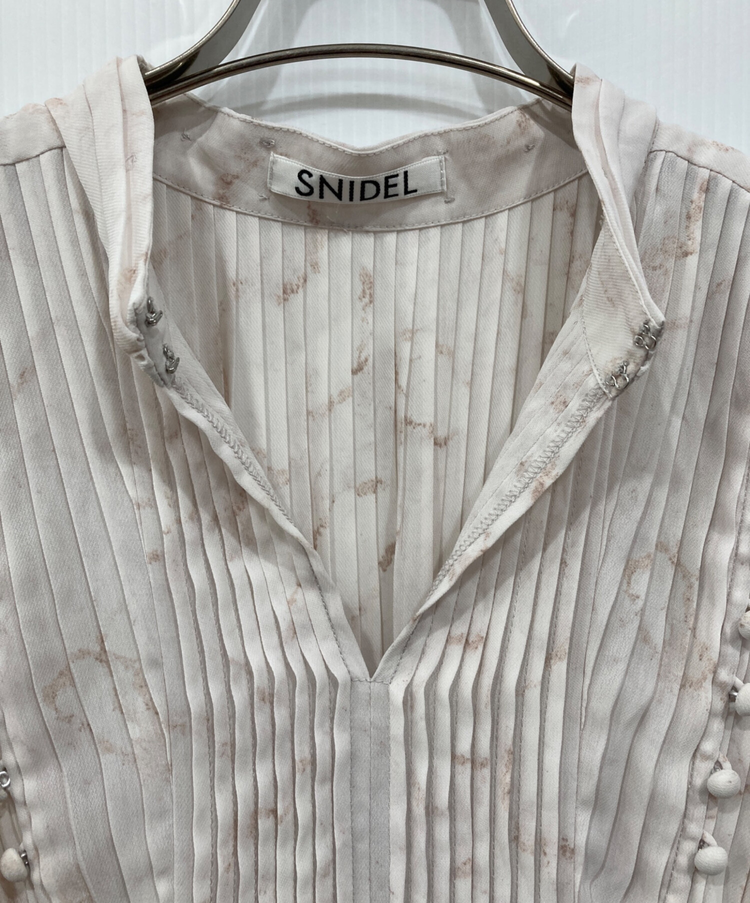 中古・古着通販】Snidel (スナイデル) プリーツロングワンピース
