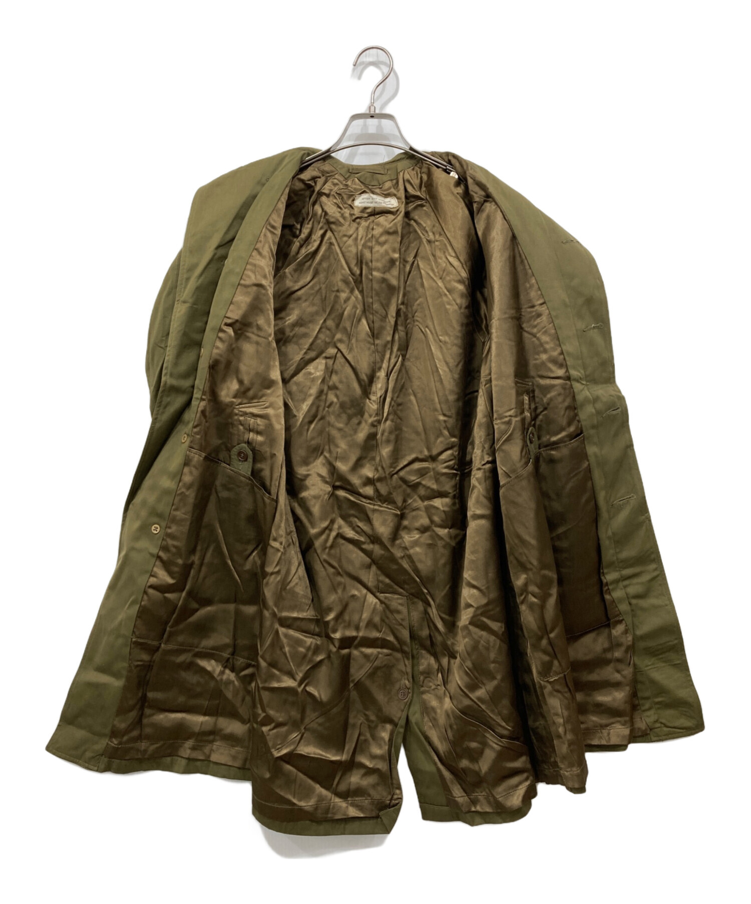 中古・古着通販】カナダ軍 (カナダグン) ステンカラーコート カーキ