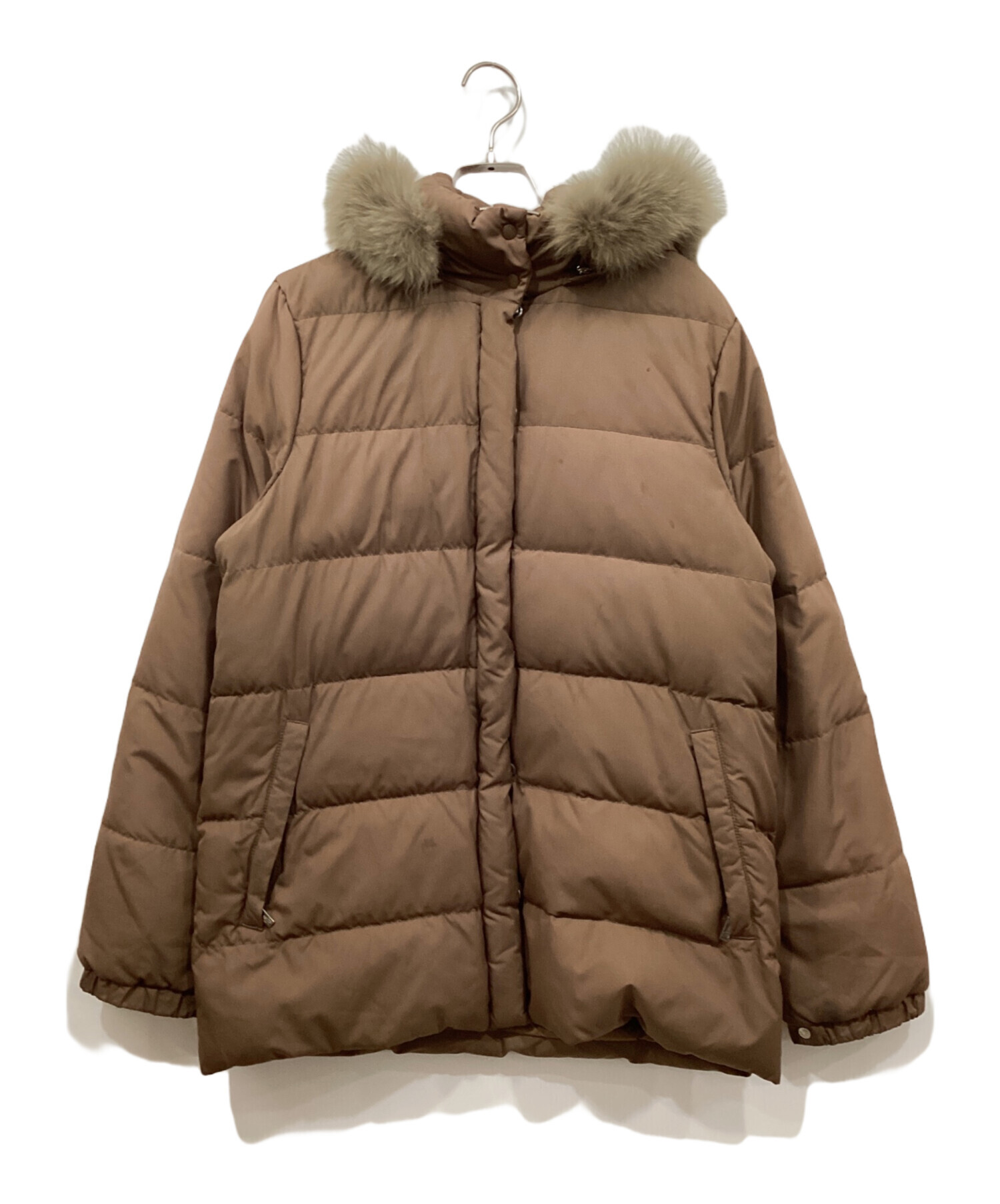 中古・古着通販】MONCLER (モンクレール) ダウンジャケット ブラウン