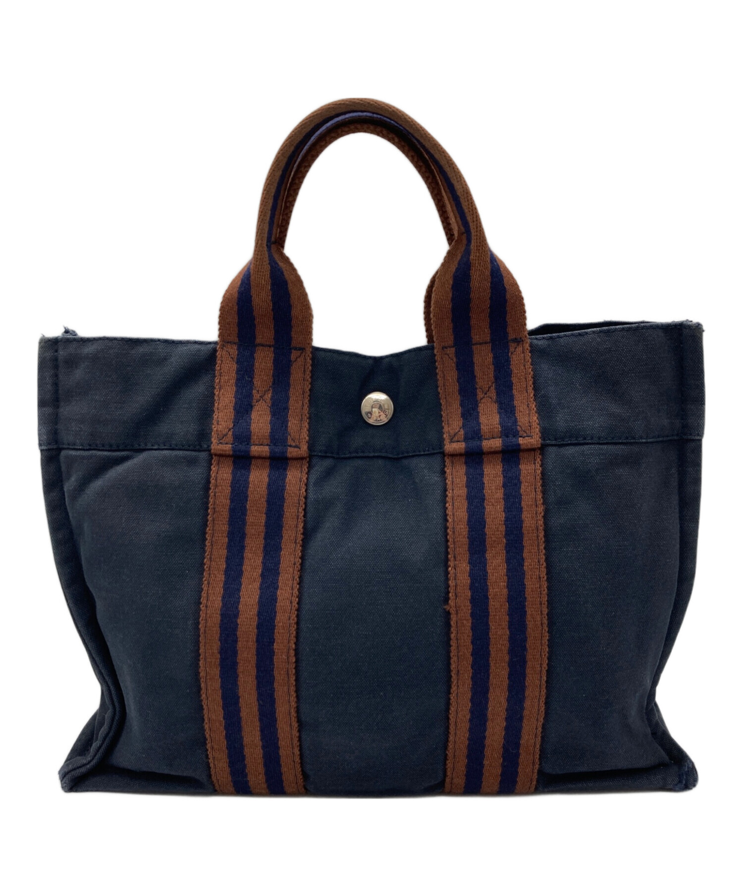 中古・古着通販】HERMES (エルメス) ハンドバッグ ネイビー｜ブランド 