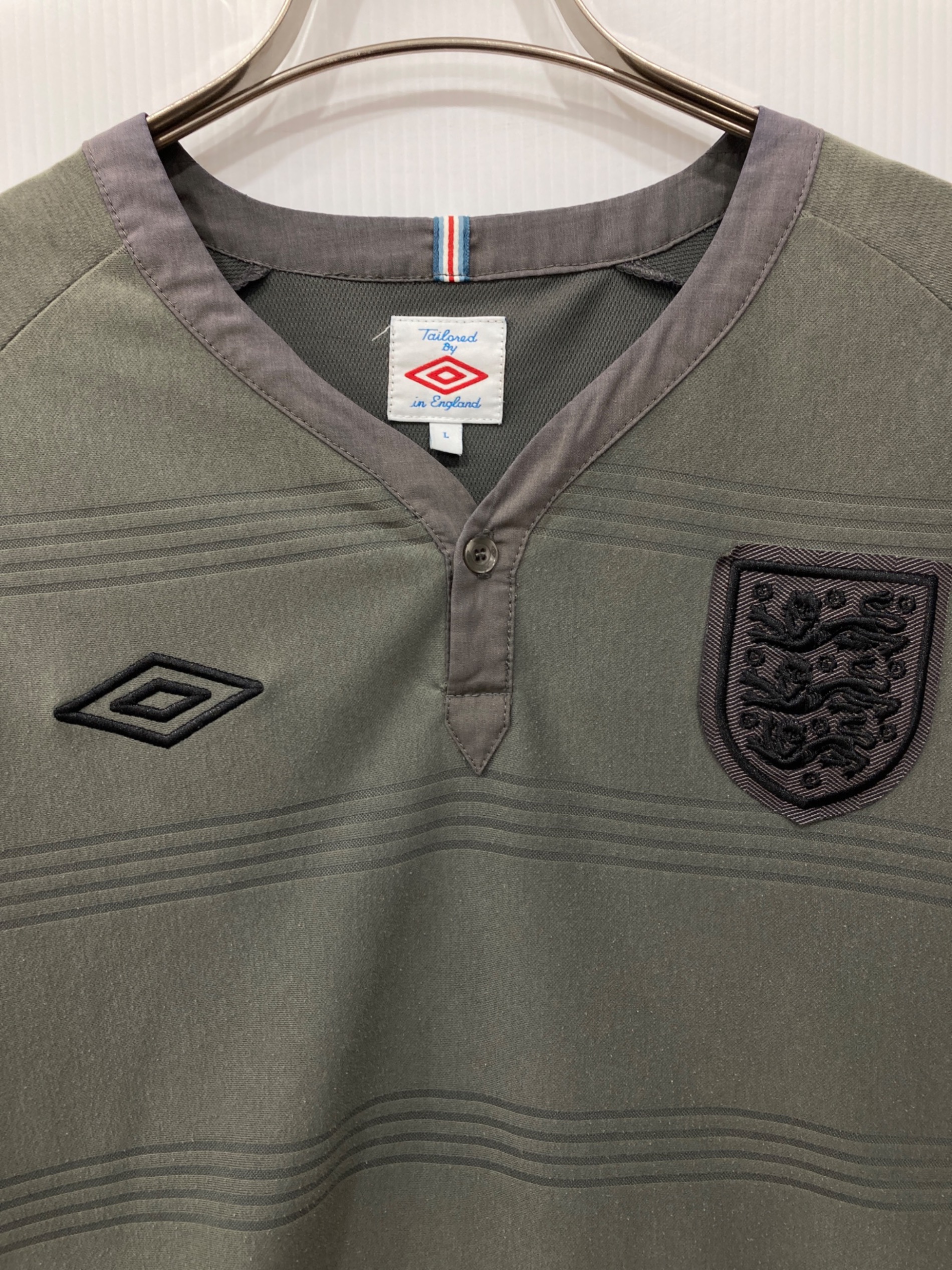 中古・古着通販】UMBRO (アンブロ) ゲームシャツ グレー サイズ:L