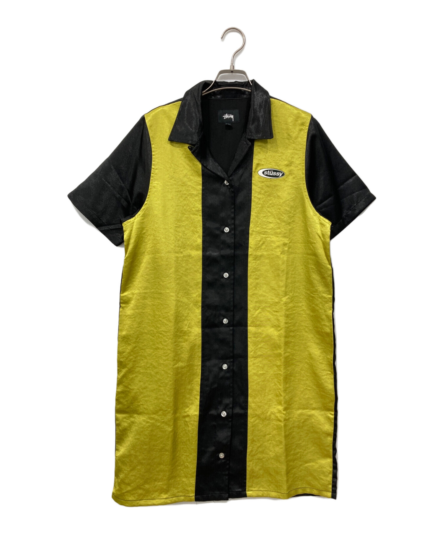 中古・古着通販】stussy (ステューシー) ボーリングシャツワンピース 