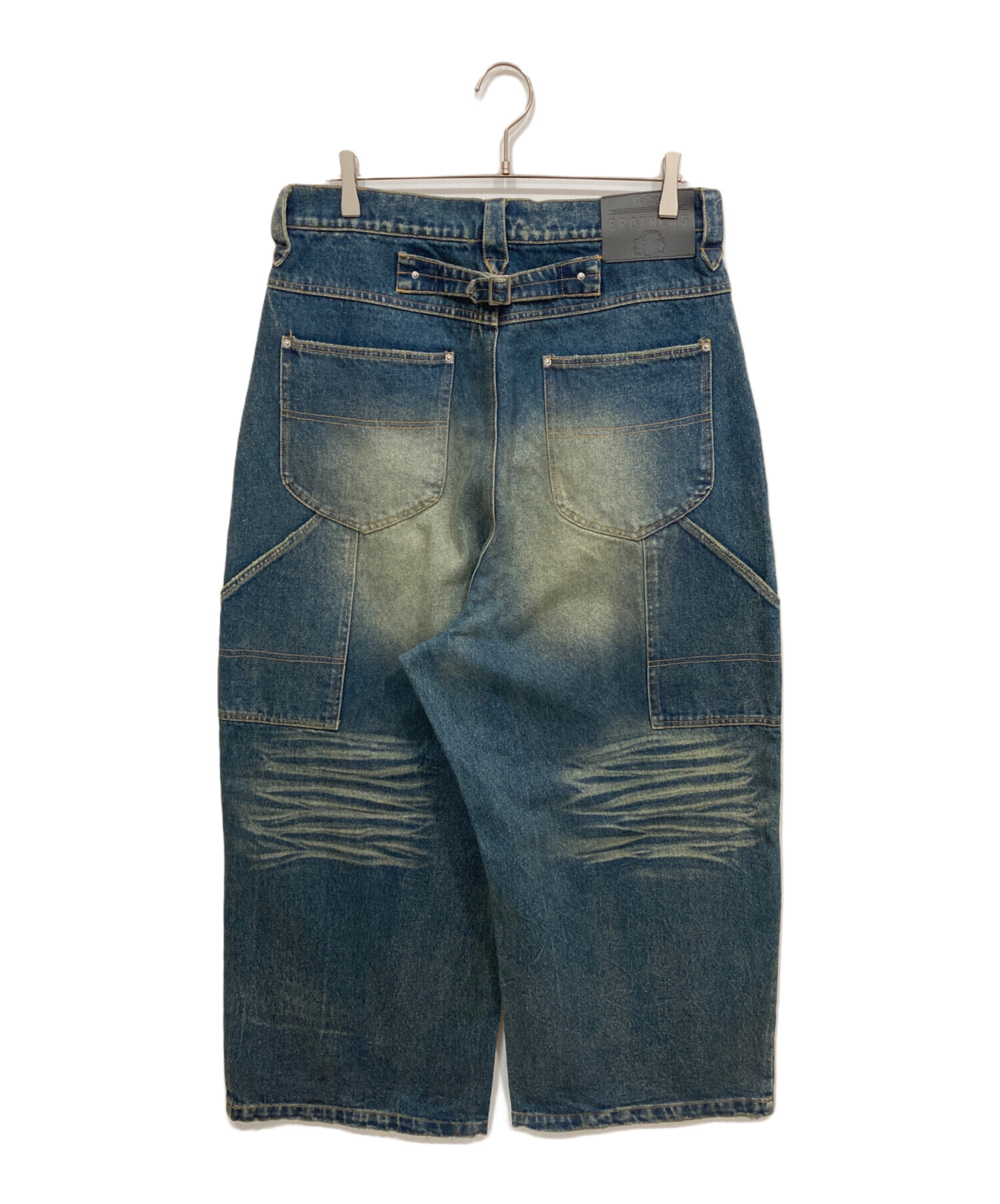 パンツ Super baggy denim pants ballsy brothers Super baggy denim pants – YZ