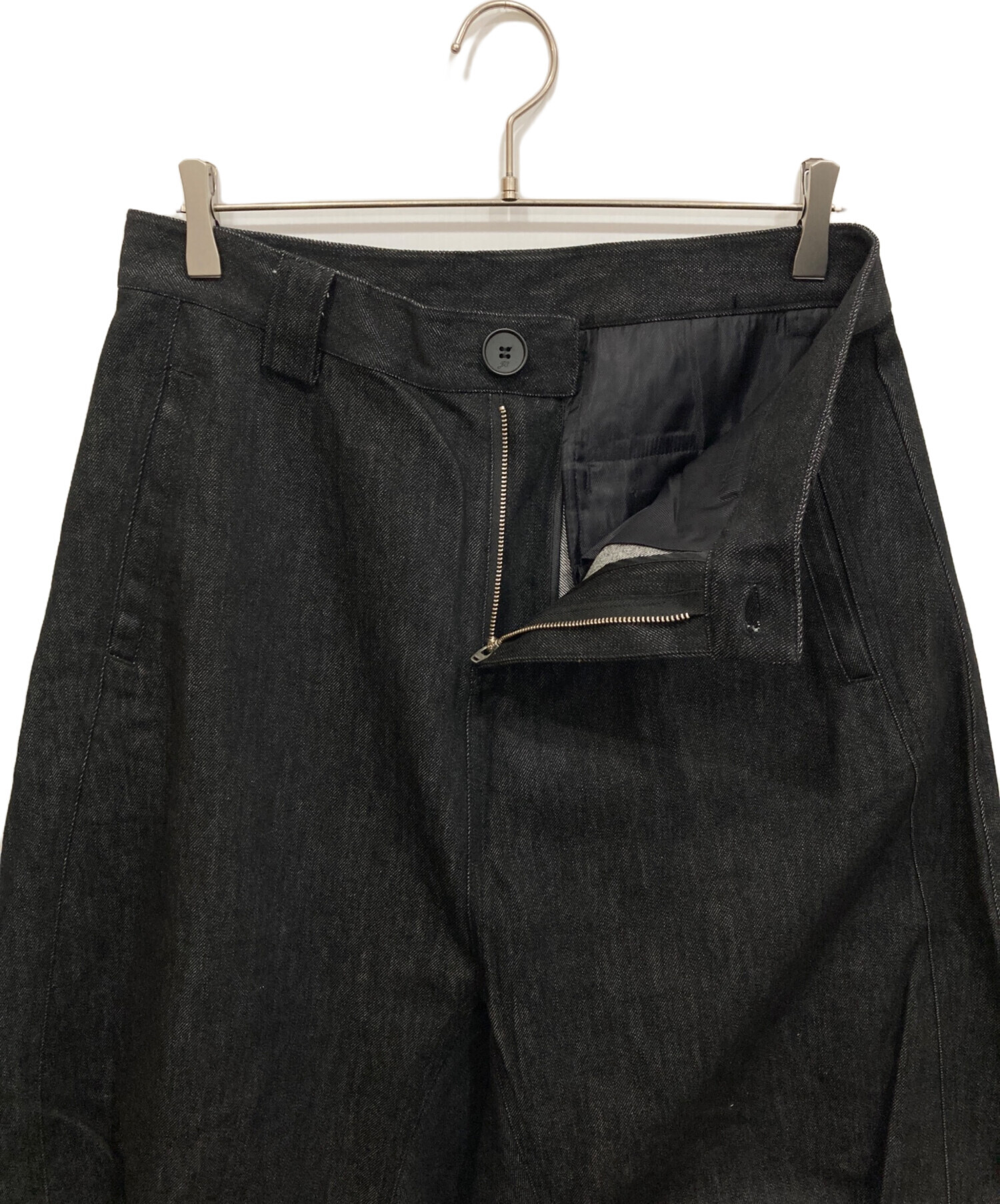 【値下げ】JCAESAR STUDIO ワイドデニムパンツ 中古・古着通販】JCAESAR (ジェイシーザー) STUDIOデニム ワイドパンツ