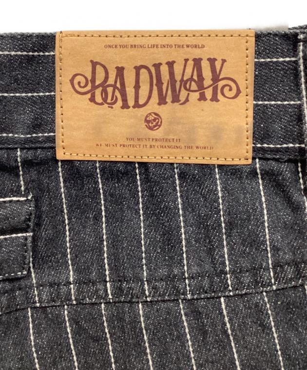 最終値下げ　期間限定　BADWAY ストライプ　デニム 中古・古着通販】BADWAY (バッドウェイ) グランジストライプデニム