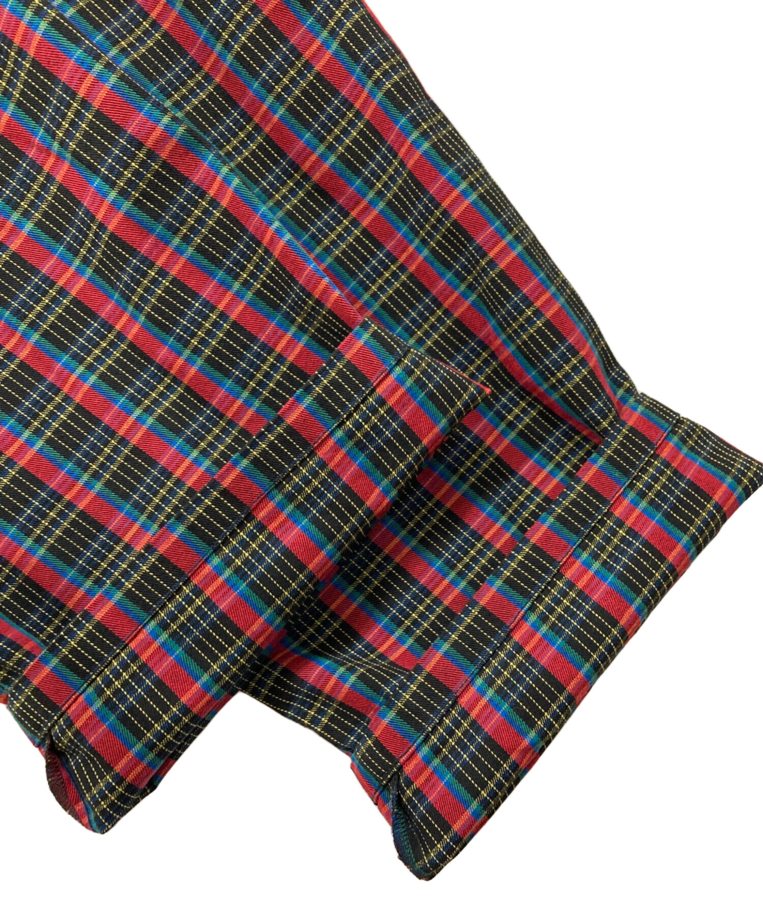 中古・古着通販】SUPREME (シュプリーム) チェックパンツ マルチカラー