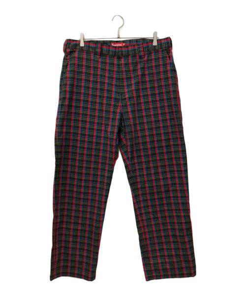 中古・古着通販】SUPREME (シュプリーム) チェックパンツ マルチカラー