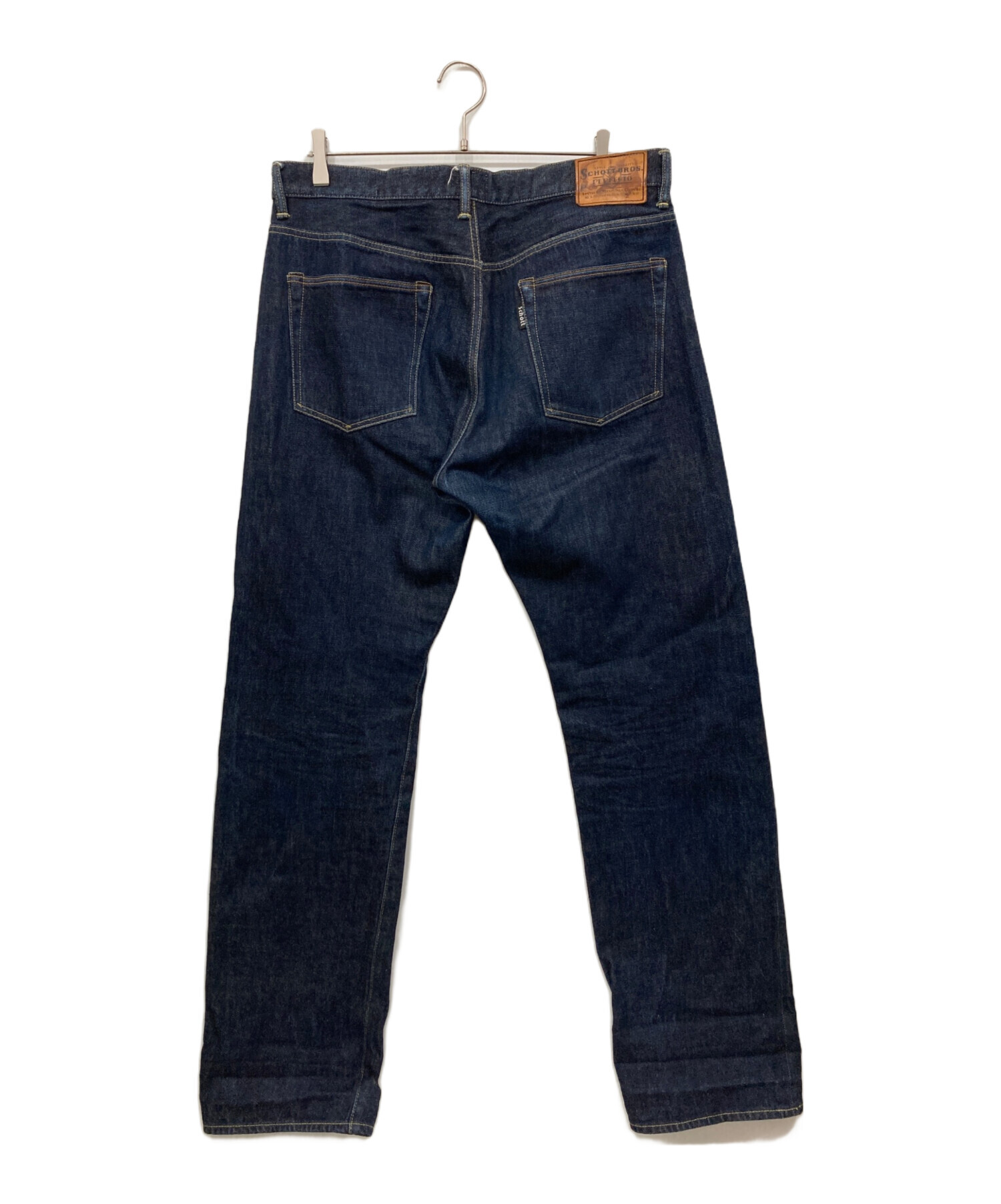 中古・古着通販】Schott (ショット) デニムパンツ インディゴ サイズ 