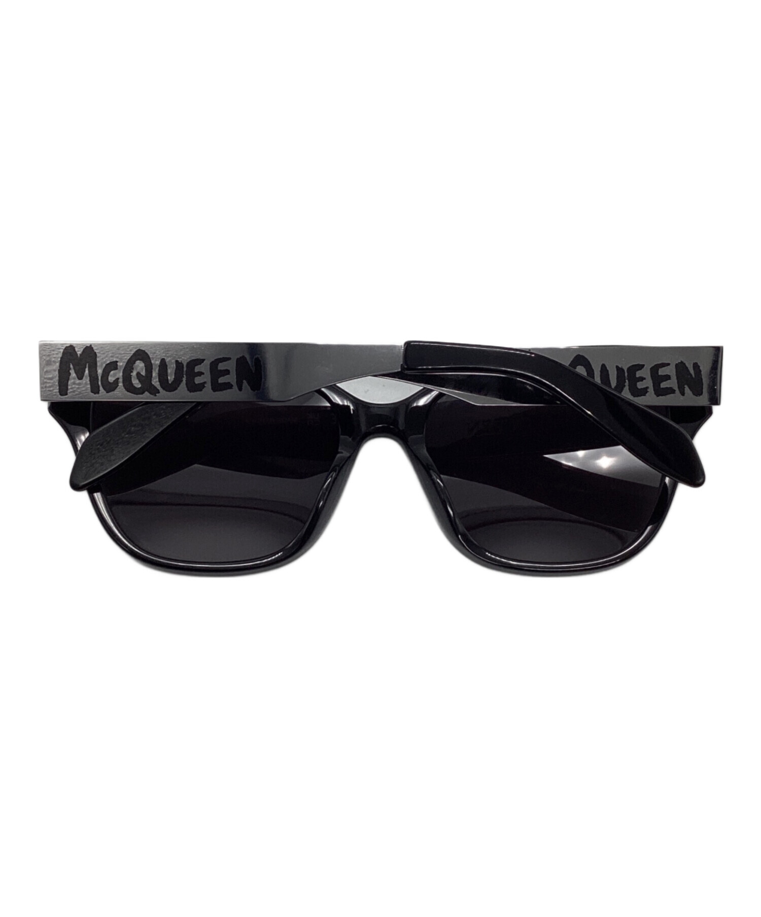 未使用品 Alexander McQueen サングラス 中古・古着通販】ALEXANDER McQUEEN (アレキサンダーマックイーン
