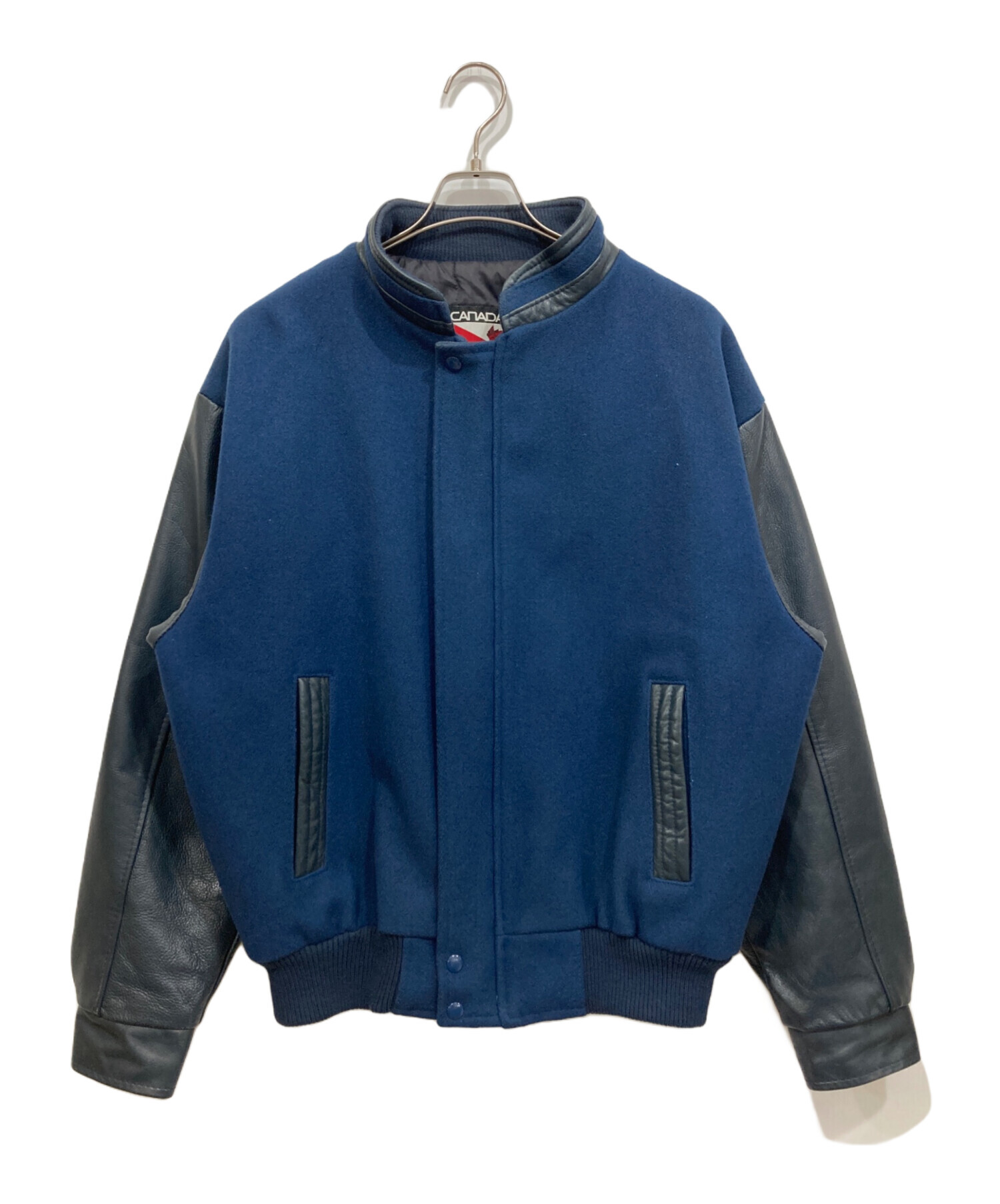 中古・古着通販】canada sportswear (カナダ スポーツウェア) 袖レザー