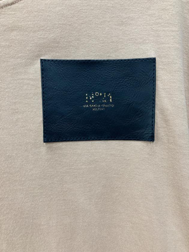 中古・古着通販】N°21 (ヌメロヴェントゥーノ) レザーパッチTシャツ