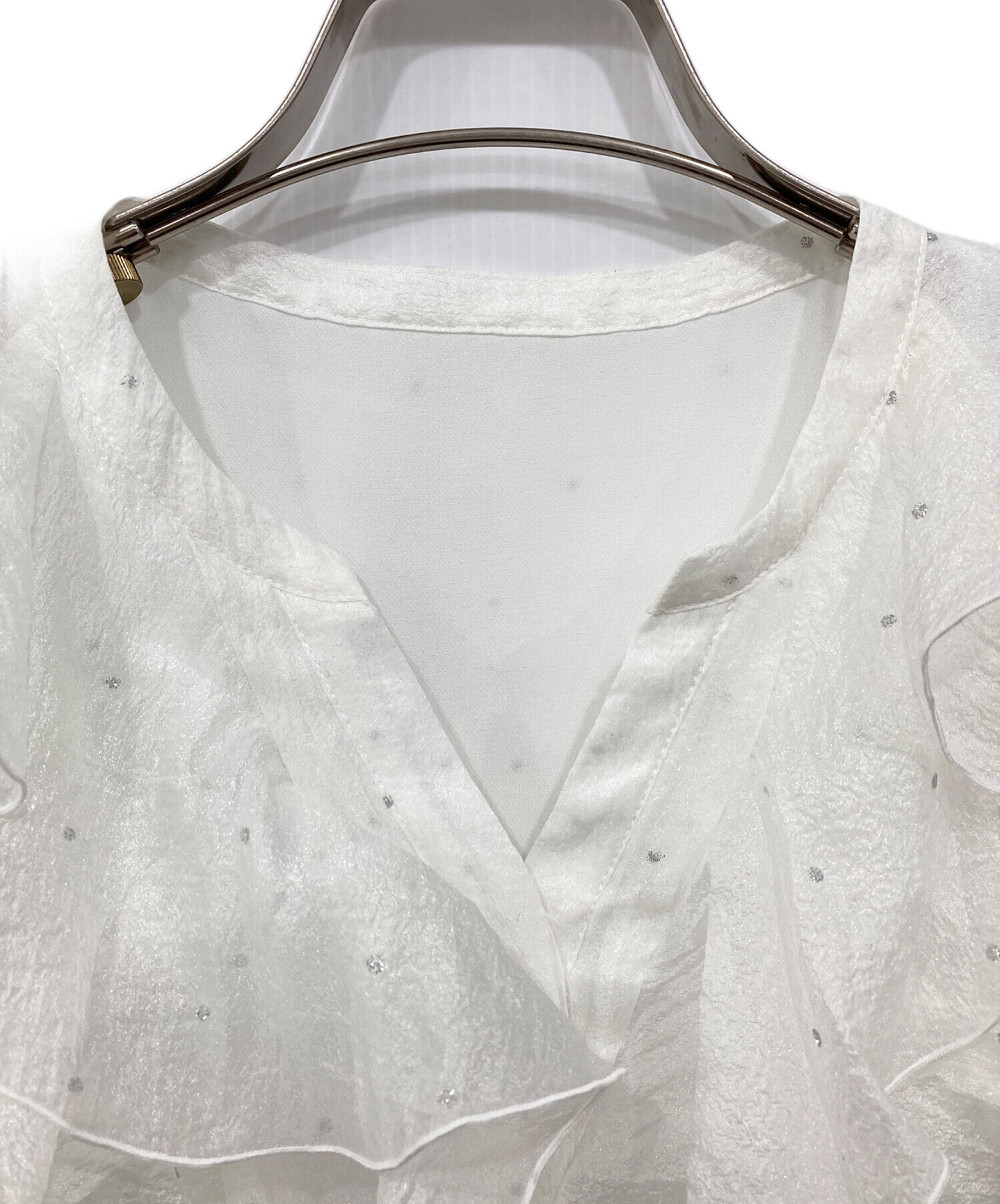中古・古着通販】Apuweiser-riche (アプワイザーリッシェ) フリル