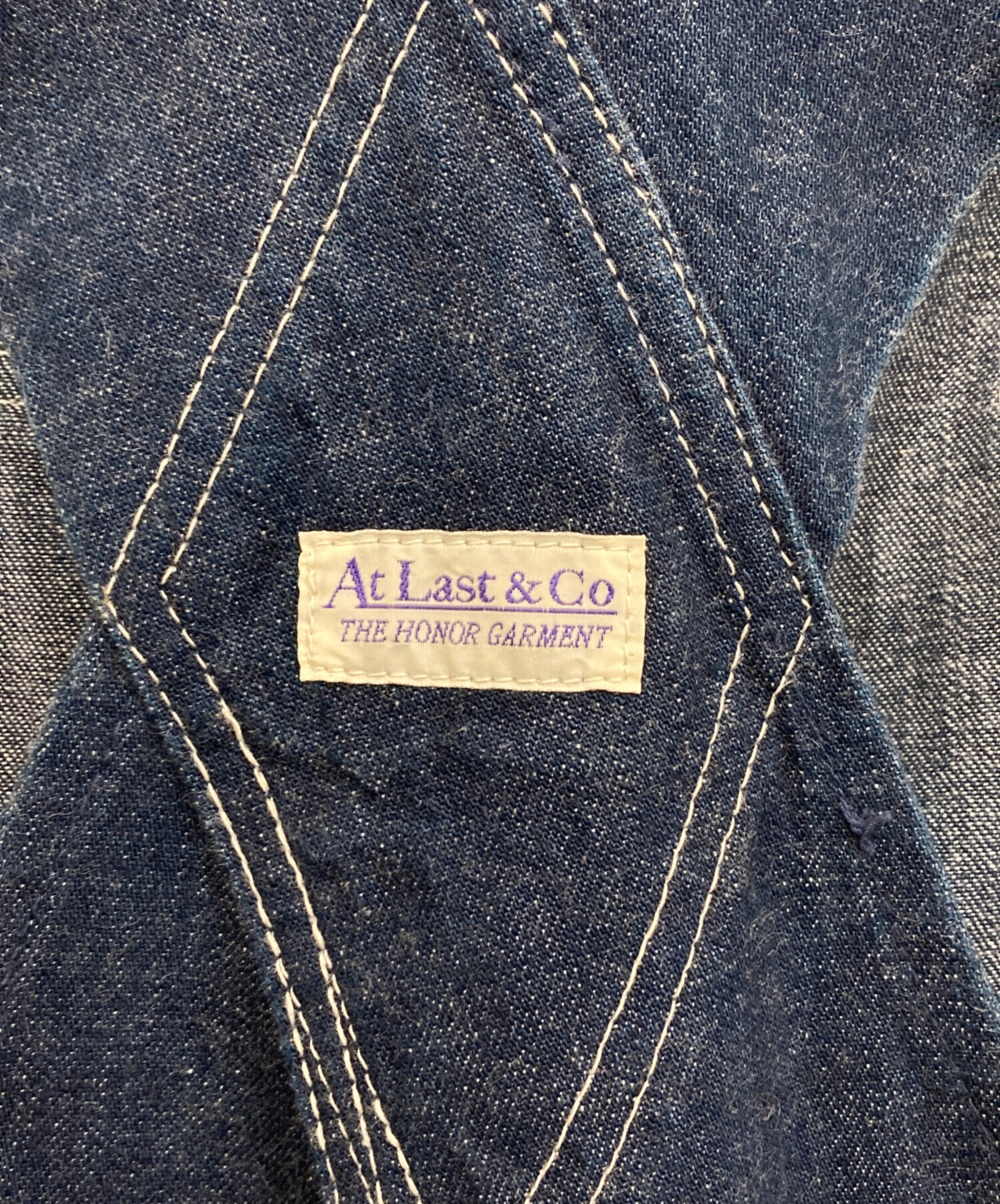 中古・古着通販】ATLAST & CO (アットラスト) デニムオーバーオール