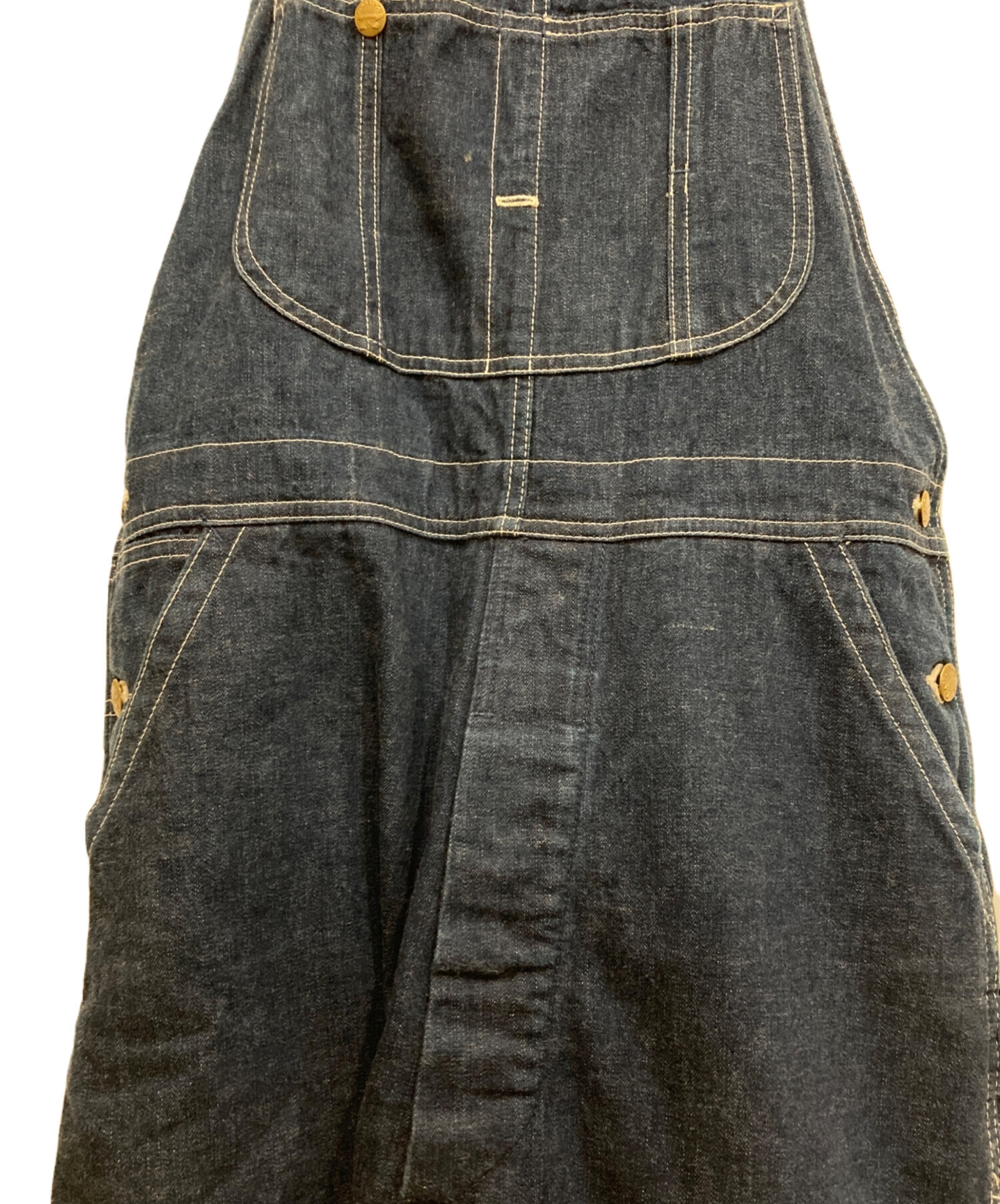 中古・古着通販】ATLAST & CO (アットラスト) デニムオーバーオール