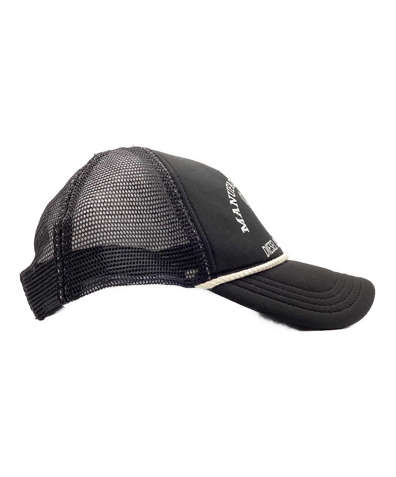 中古・古着通販】DIESEL (ディーゼル) メッシュキャップ ブラック