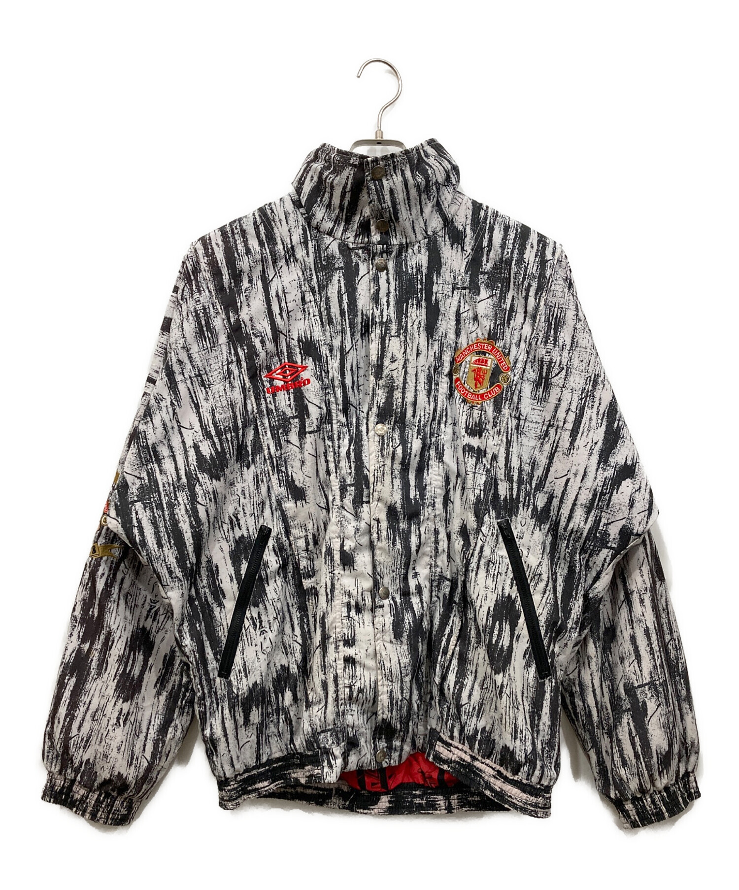 中古・古着通販】UMBRO (アンブロ) ナイロンジャケット ホワイト 