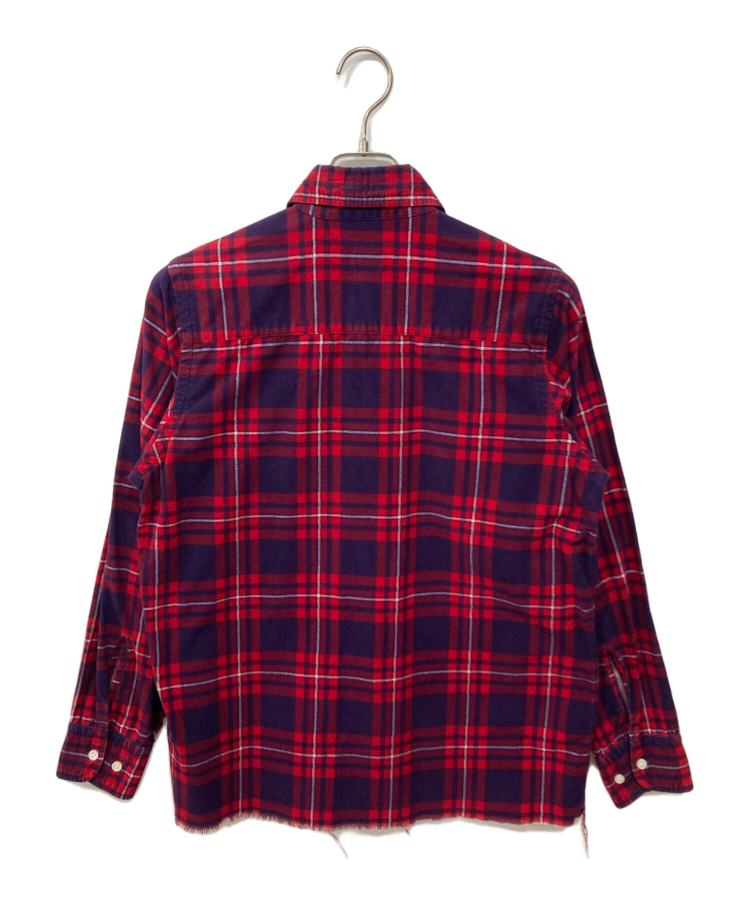 中古・古着通販】Needles (ニードルズ) チェックシャツ レッド
