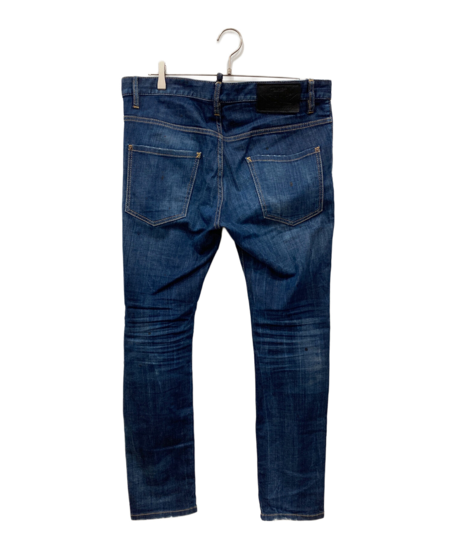 【美品 希少】DSQUARED2 SKATER スケーター 48 濃紺 中古・古着通販】DSQUARED2 (ディースクエアード) Skater Jeans