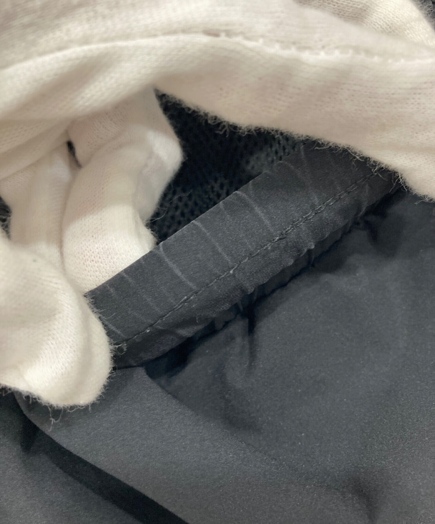 中古・古着通販】KITH (キス) ナイロンハーフパンツ ブラック サイズ:M