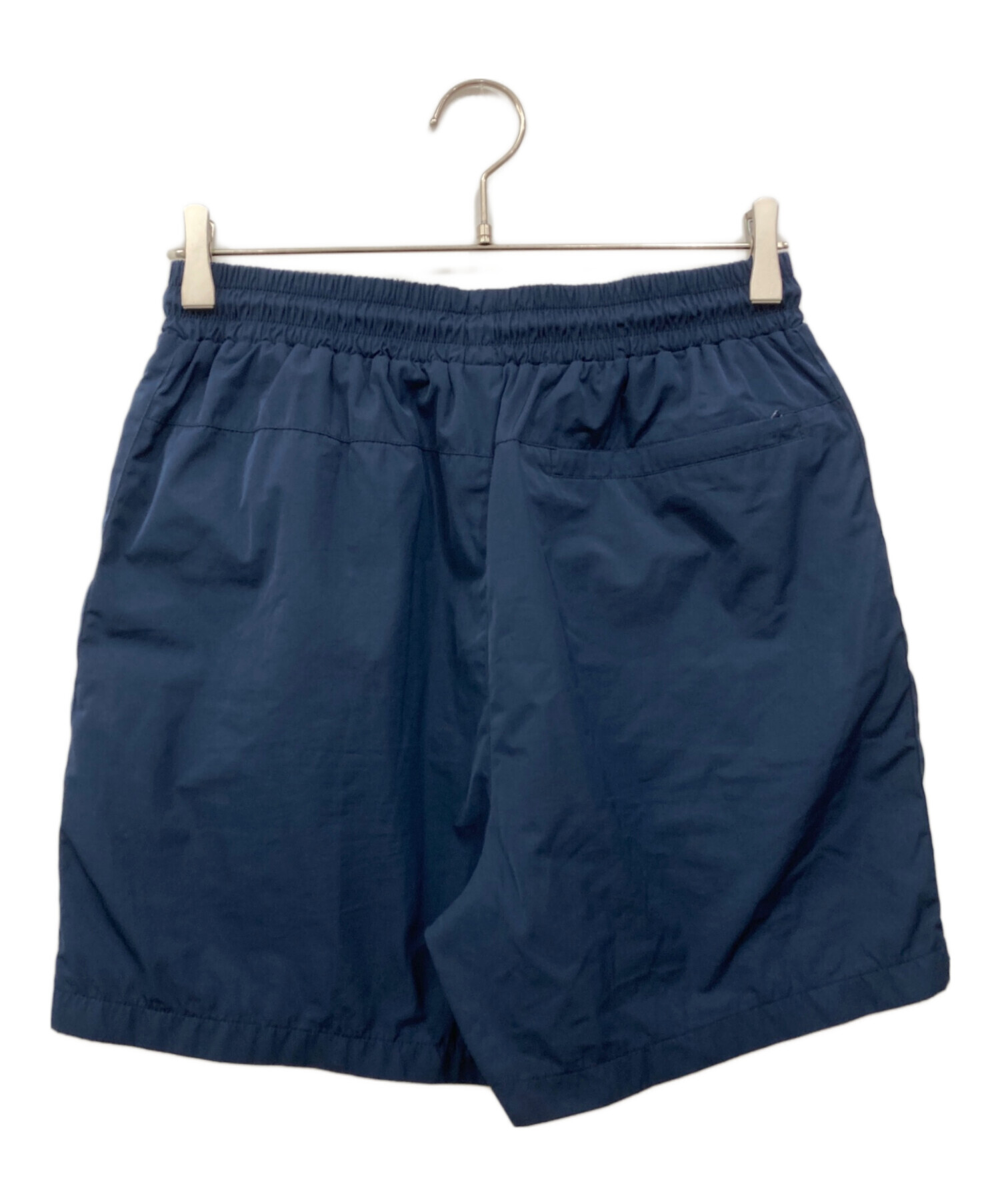 KITH キス ネイビー ショートパンツ レディス 新品未使用 中古・古着通販】KITH (キス) ナイロンショートパンツ ネイビー サイズ