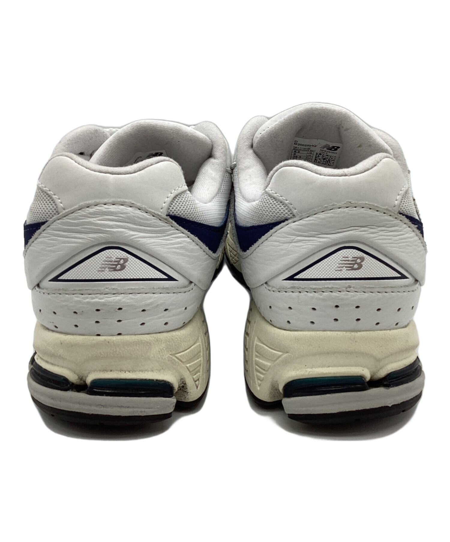 New Balance スニーカー ホワイト/グレー/ネイビー 中古・古着通販】NEW BALANCE (ニューバランス) スニーカー ホワイト