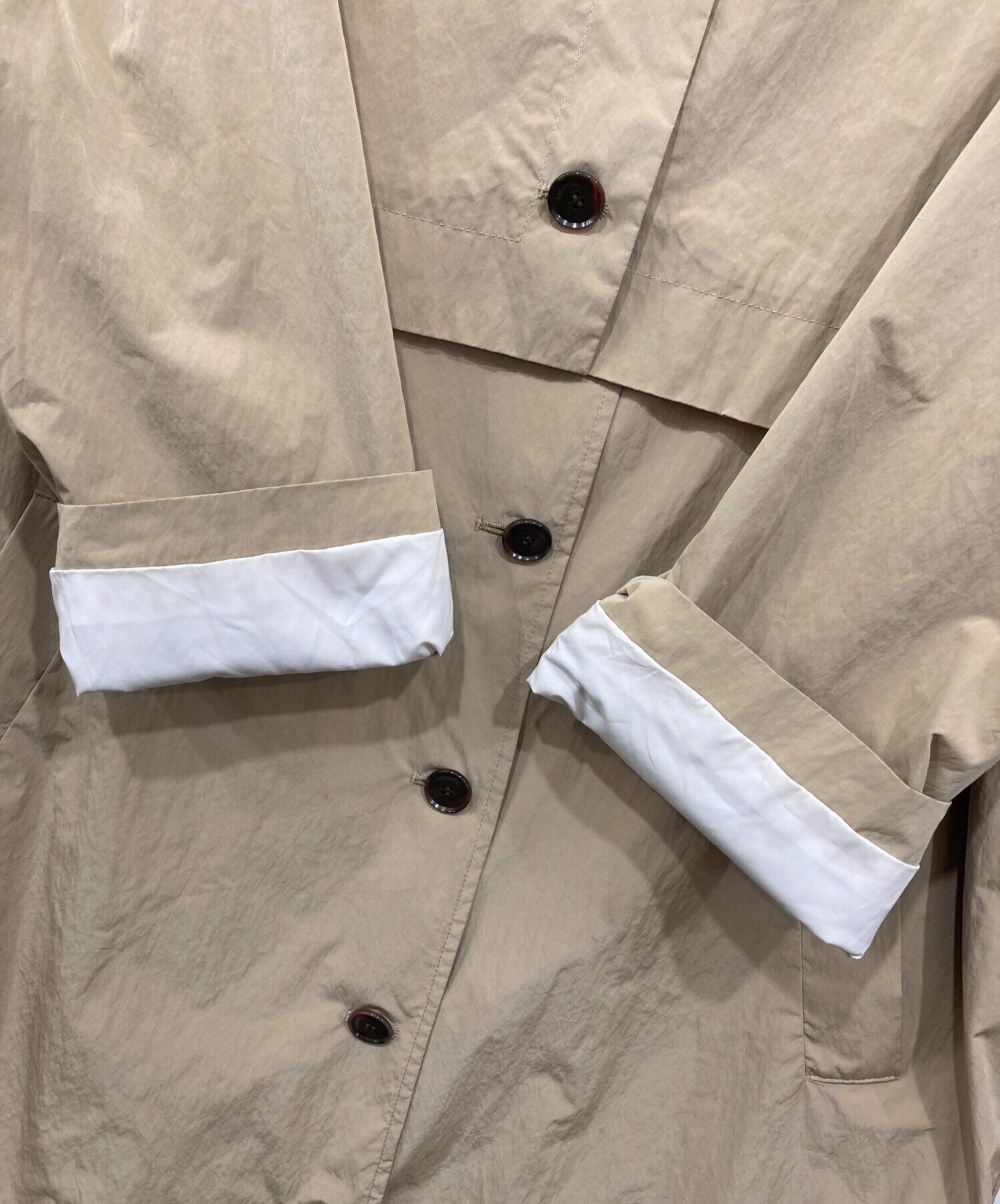 中古・古着通販】TODAYFUL (トゥデイフル) ケープトレンチコート