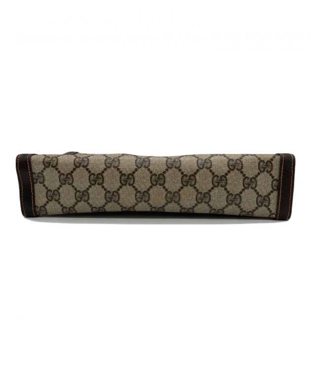 中古・古着通販】GUCCI (グッチ) GG クラッチバッグ ベージュ