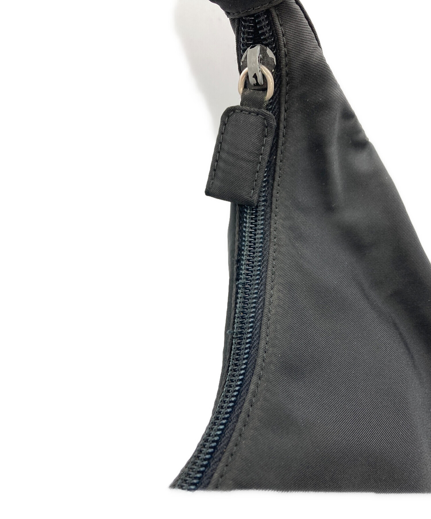 中古・古着通販】PRADA (プラダ) メタルハンドル ワンショルダーバッグ