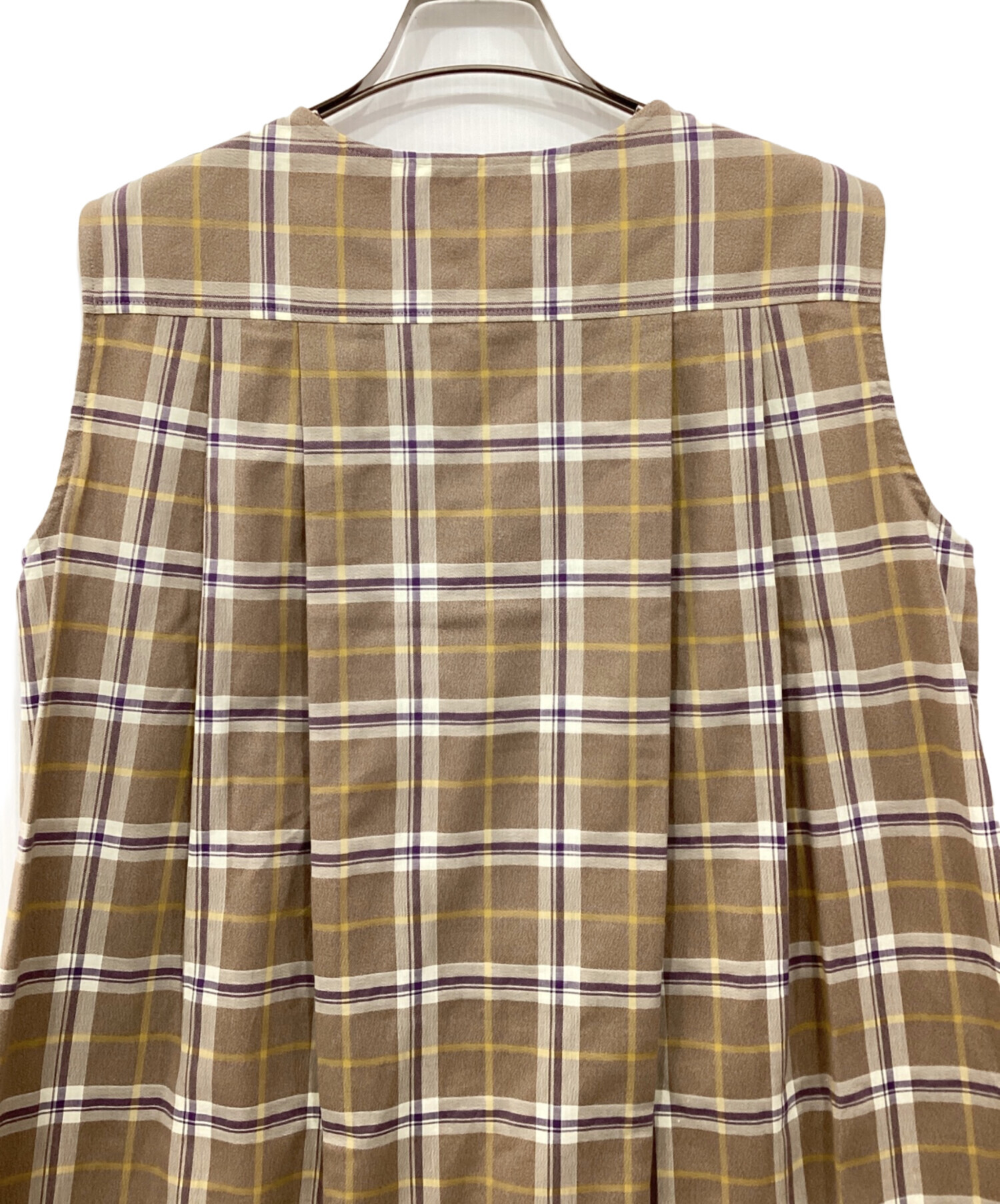 中古・古着通販】MACPHEE (マカフィー) コットンチェックプリント 