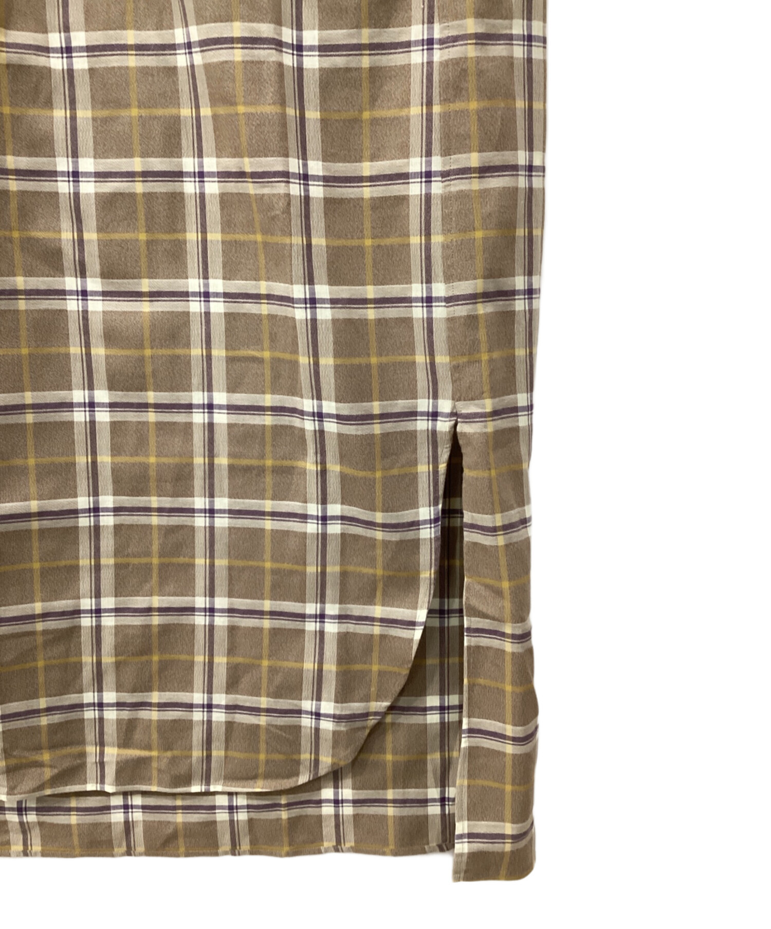 中古・古着通販】MACPHEE (マカフィー) コットンチェックプリント 