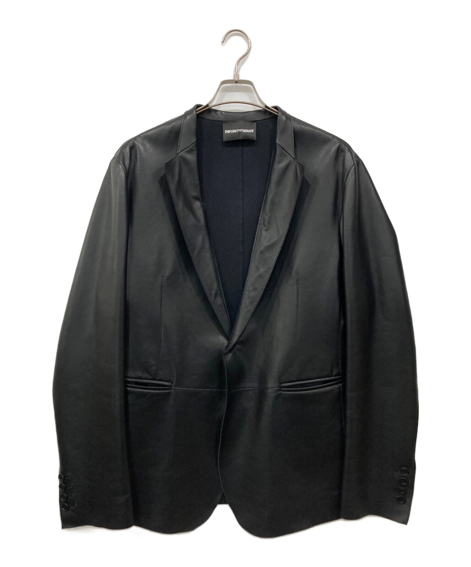中古・古着通販】EMPORIO ARMANI (エンポリオアルマーニ) レザー 