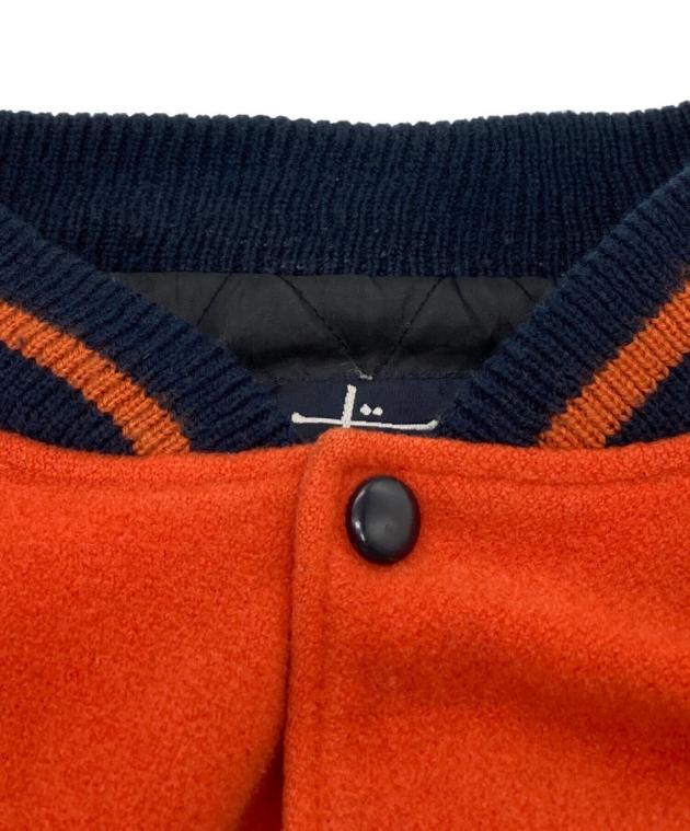 中古・古着通販】stussy (ステューシー) スタジャン オレンジ サイズ:L