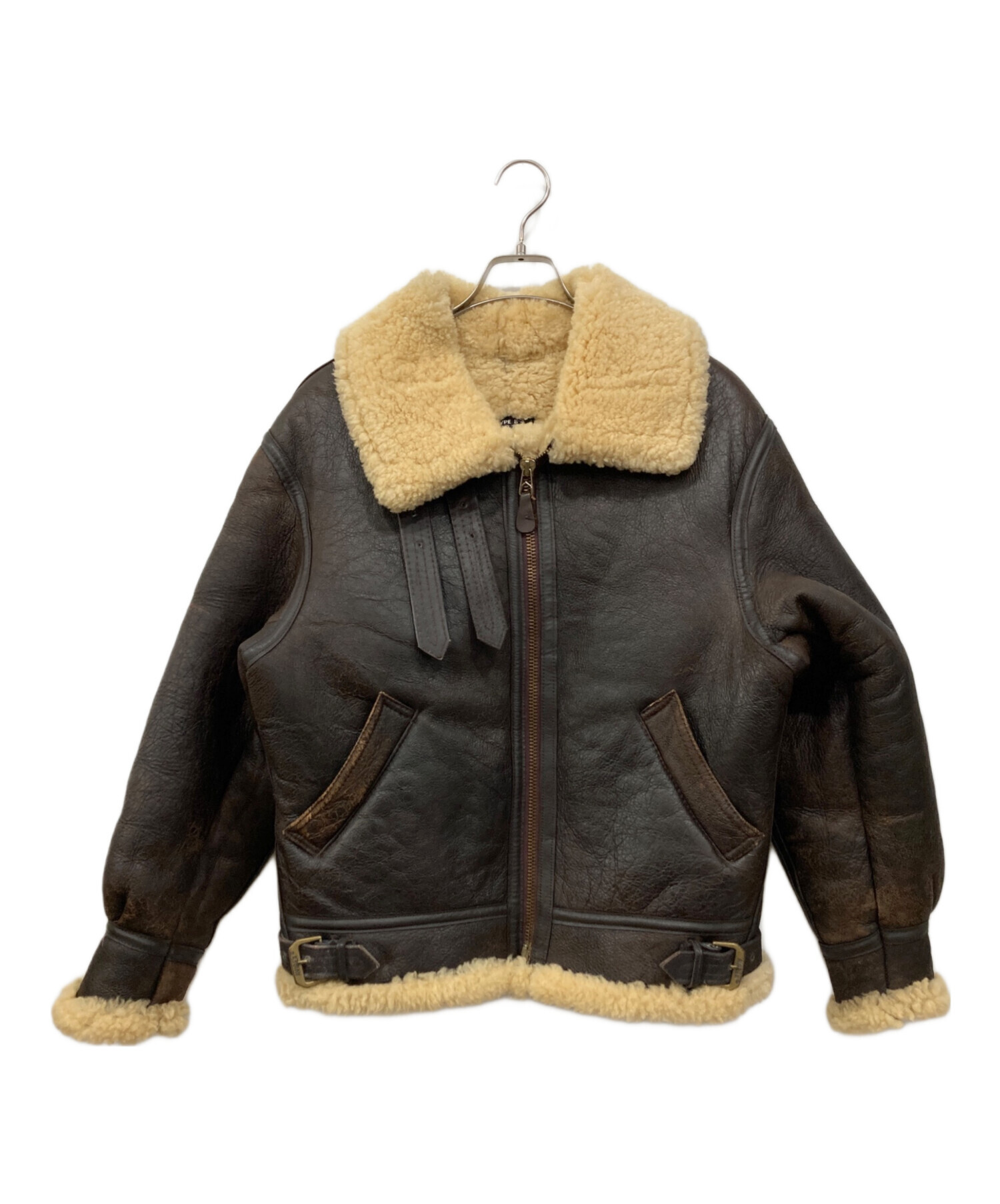 Avirex アヴィレックス ボア ムートンジャケット 38 中古・古着通販】AVIREX (アヴィレックス) B-3ムートンジャケット