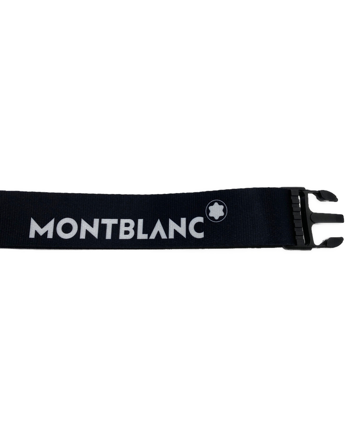 Montblanc レザーベルト ブラック 新品・未使用 中古・古着通販】MONTBLANC (モンブラン) ベルト ブラック｜ブランド