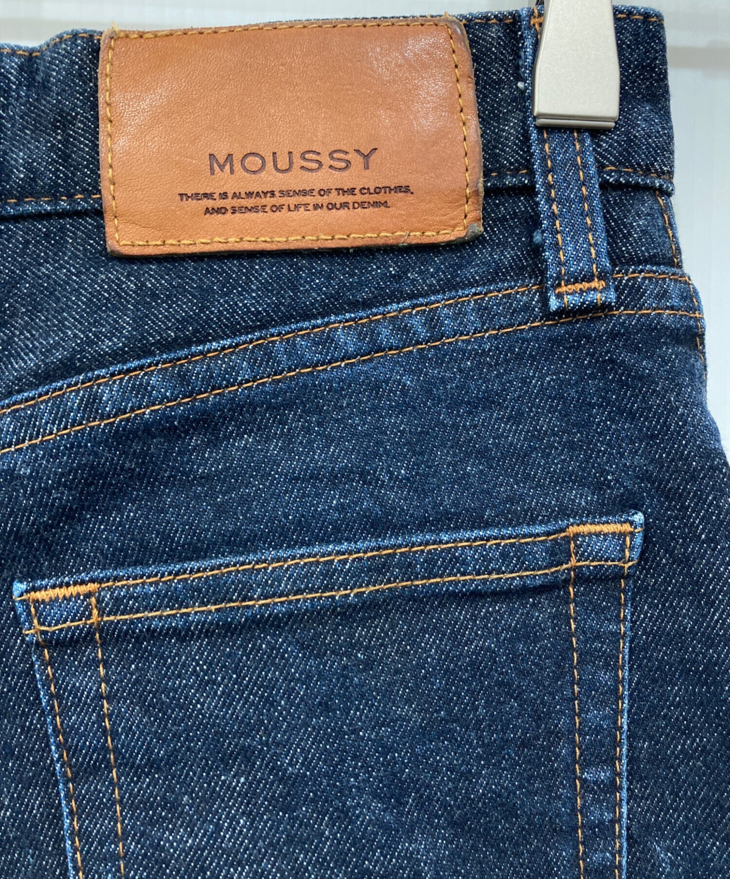 中古・古着通販】moussy (マウジー) フレアデニム インディゴ サイズ