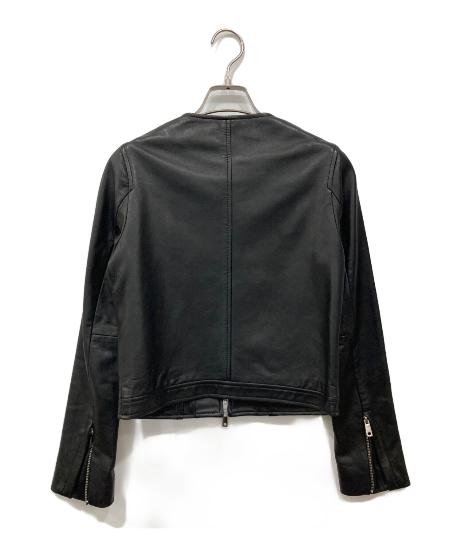 【美品】UNITED TOKYO シングルライダースジャケット 3 ブラック 黒 中古・古着通販】UNITED TOKYO (ユナイテッドトーキョー