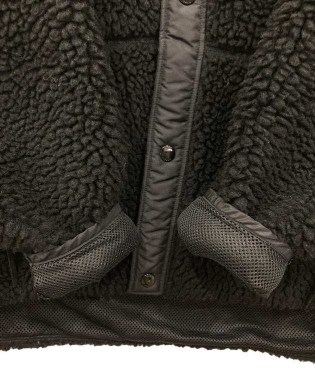 中古・古着通販】HYKE (ハイク) フリースジャケット ブラック サイズ:S