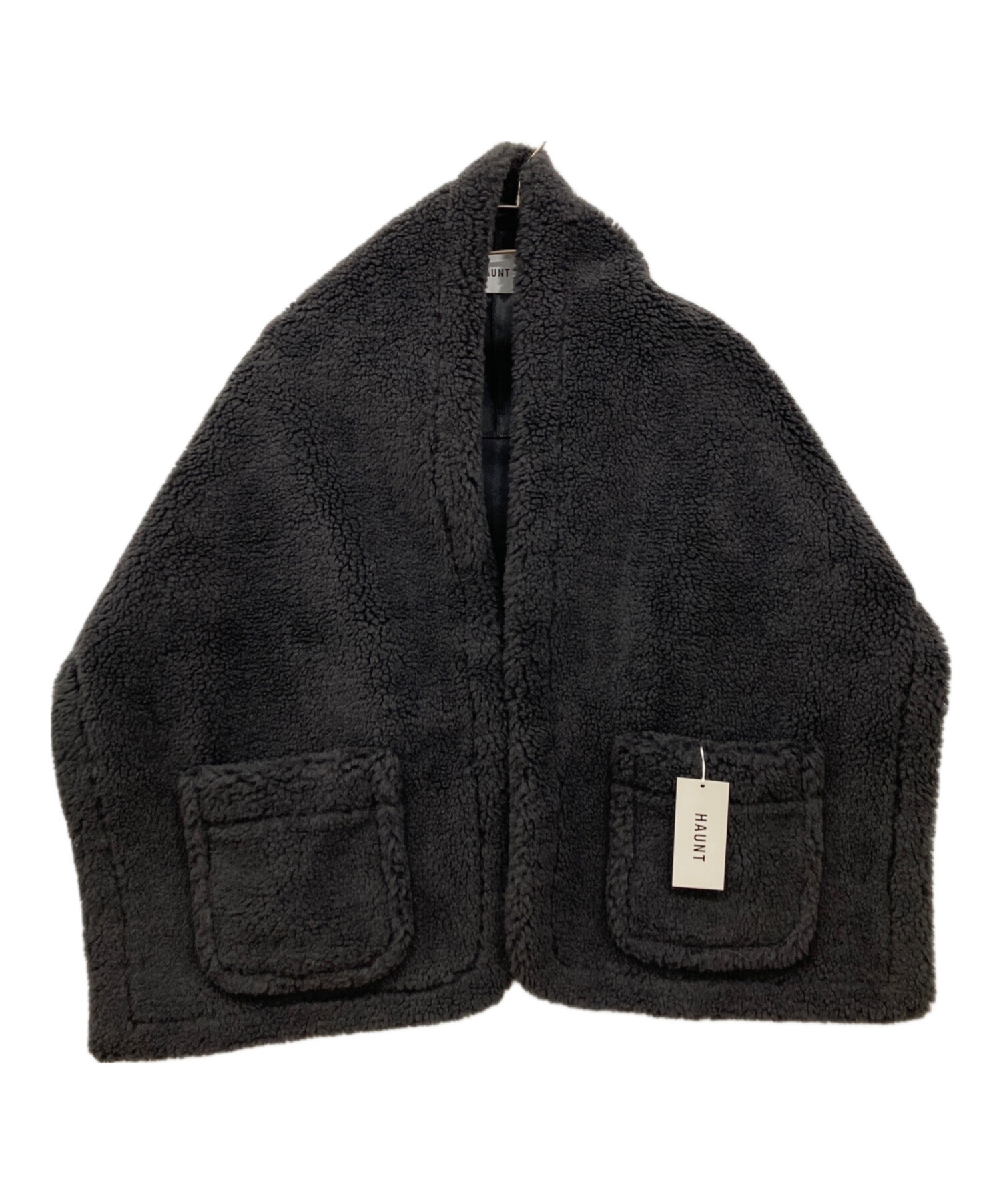 中古・古着通販】haunt (ハウント) ボアストール グレー サイズ:Free