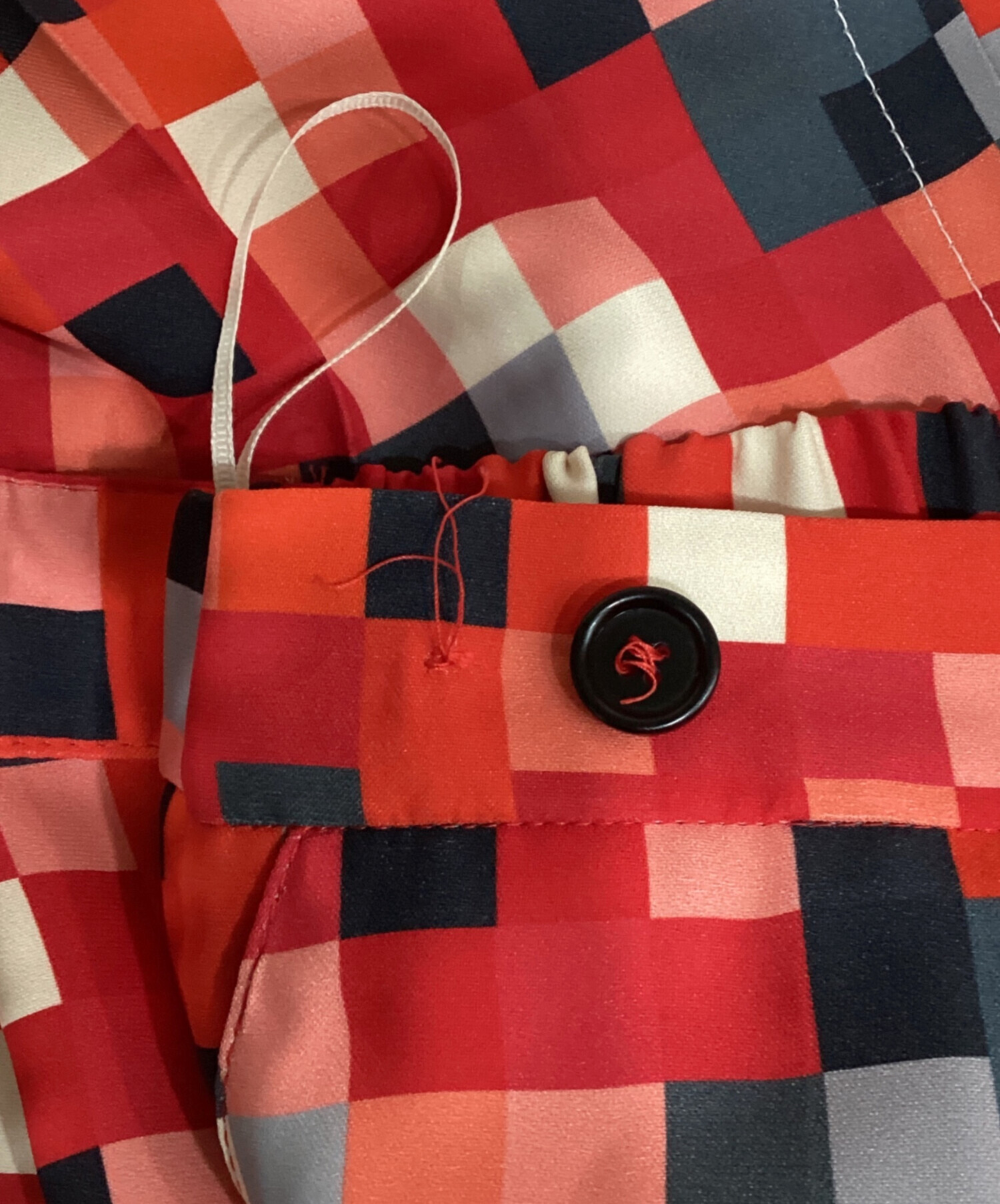 中古・古着通販】MARNI (マルニ) ブロックチェックフレアスラックス