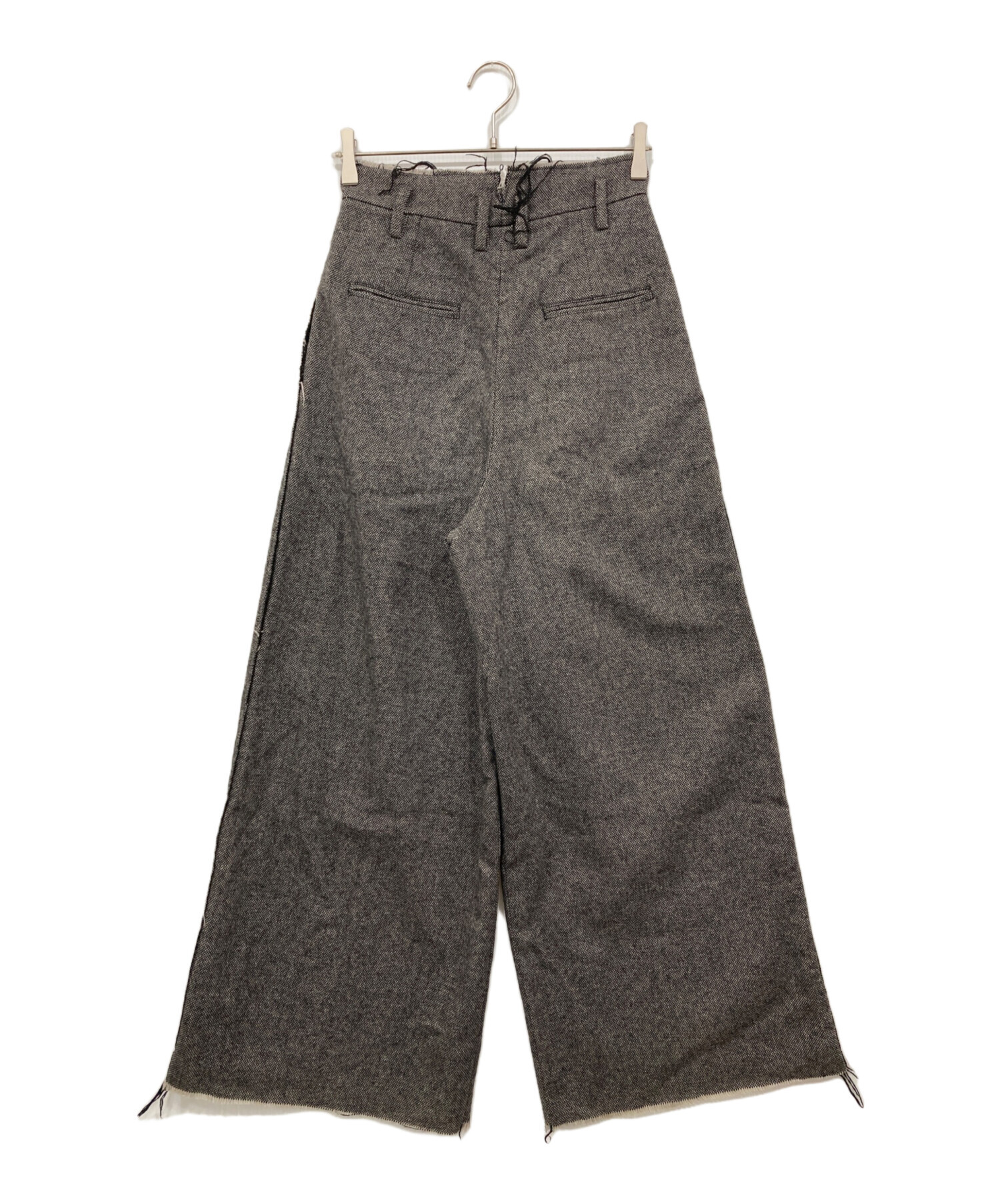 中古・古着通販】DIESEL (ディーゼル) カットオフタックワイドパンツ 