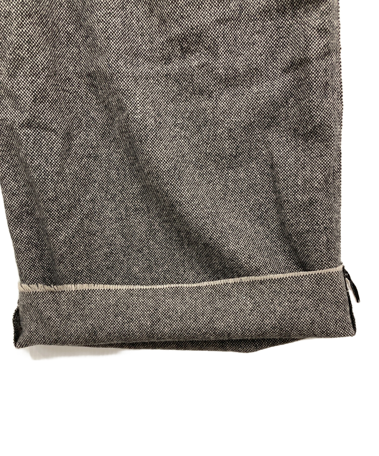 中古・古着通販】DIESEL (ディーゼル) カットオフタックワイドパンツ 