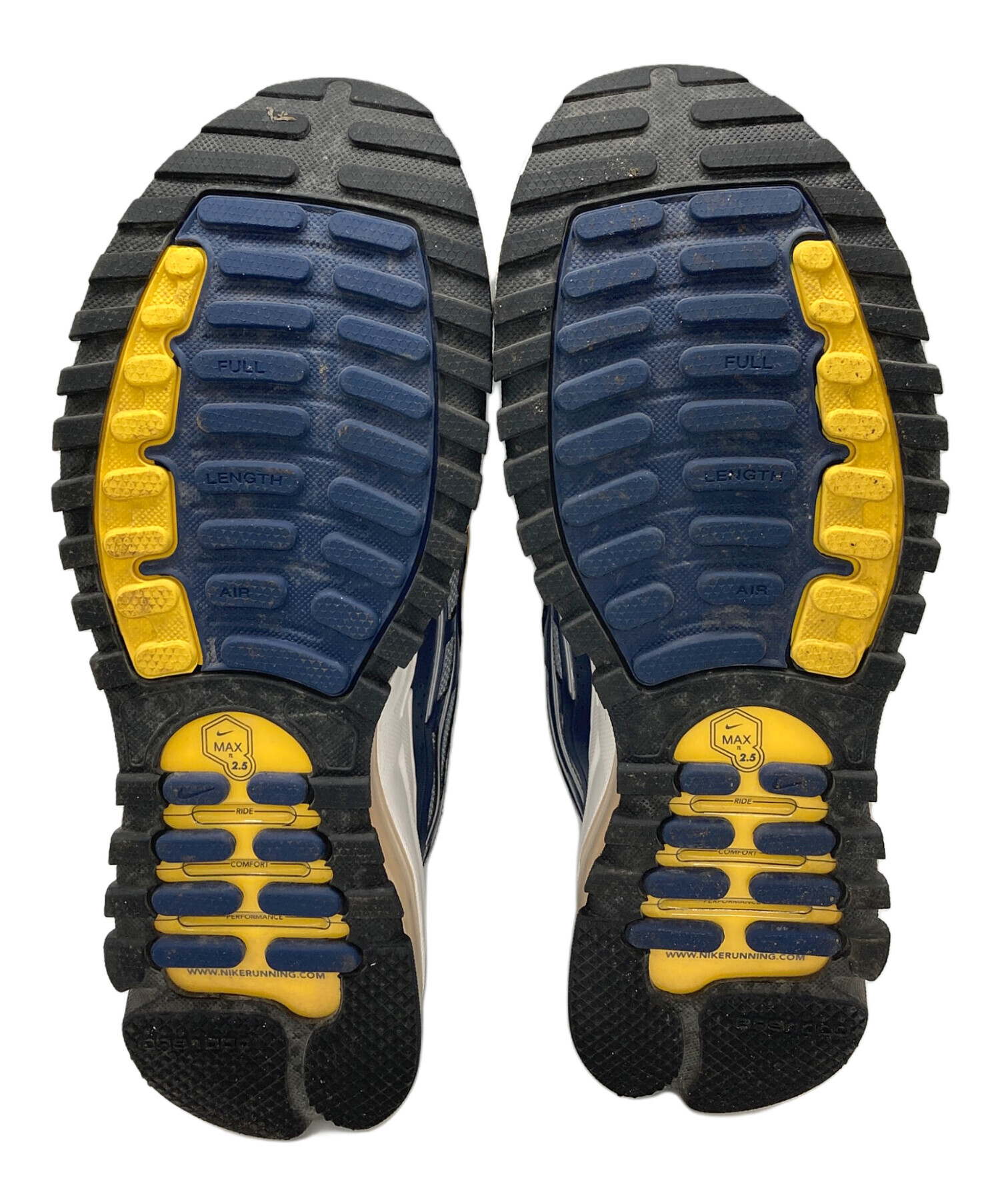 中古・古着通販】NIKE (ナイキ) ローカットスニーカー ネイビー サイズ 