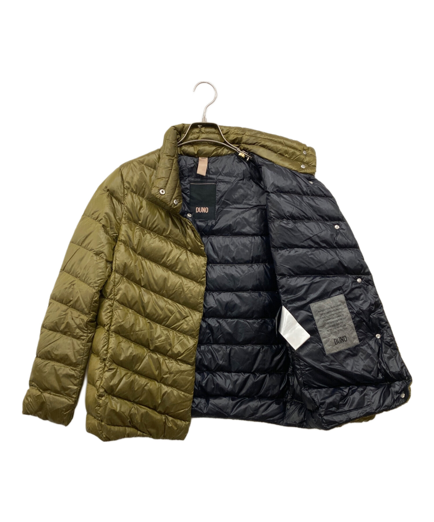 中古・古着通販】DUNO (デュノ) ダウンジャケット カーキ サイズ:42