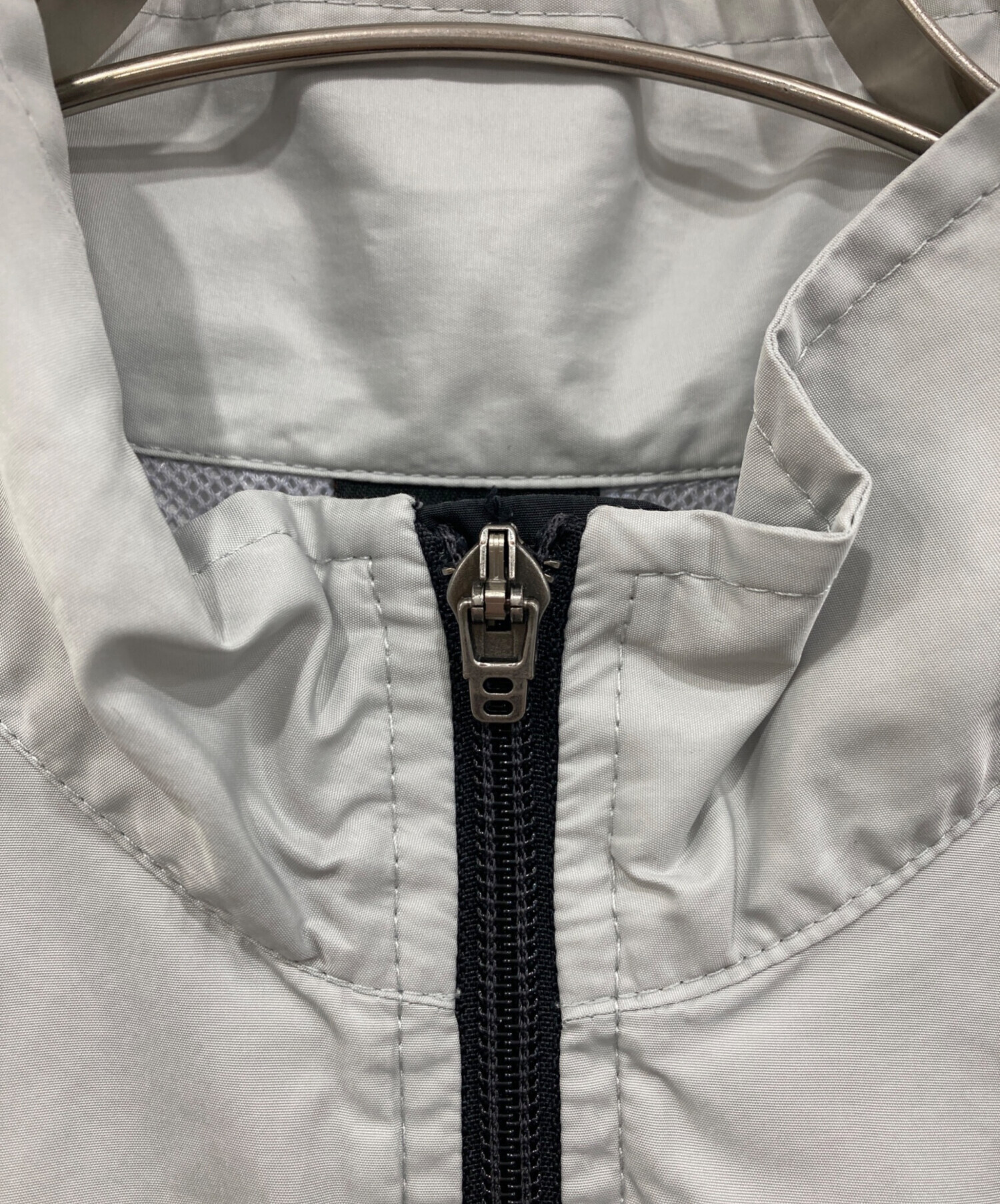 中古・古着通販】NIKE (ナイキ) ナイロンジャケット グレー サイズ:L