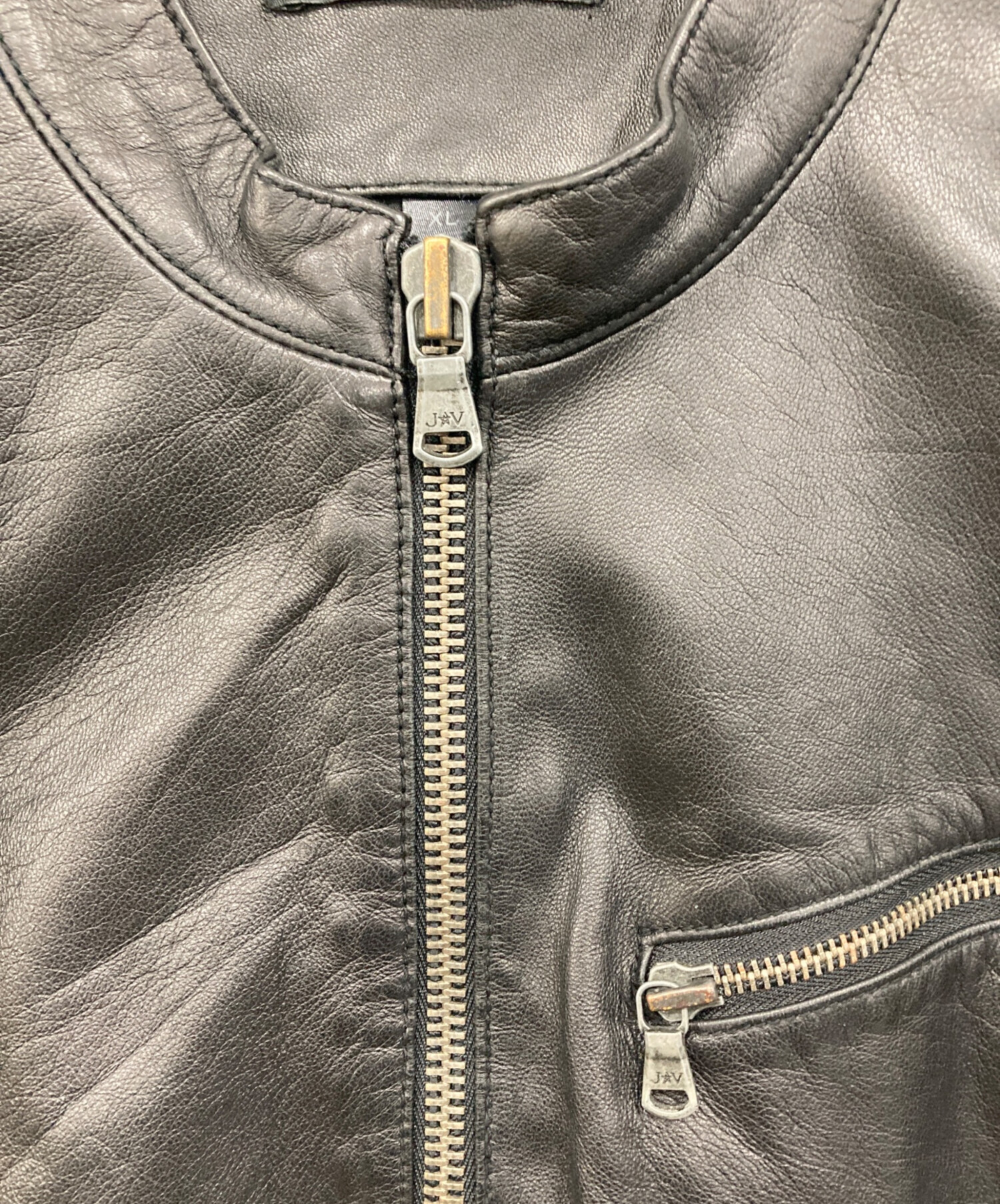 ジョンバルベイトス シングルライダースジャケット メンズ S 中古・古着通販】JOHN VARVATOS (ジョン・バルベイトス) シングル