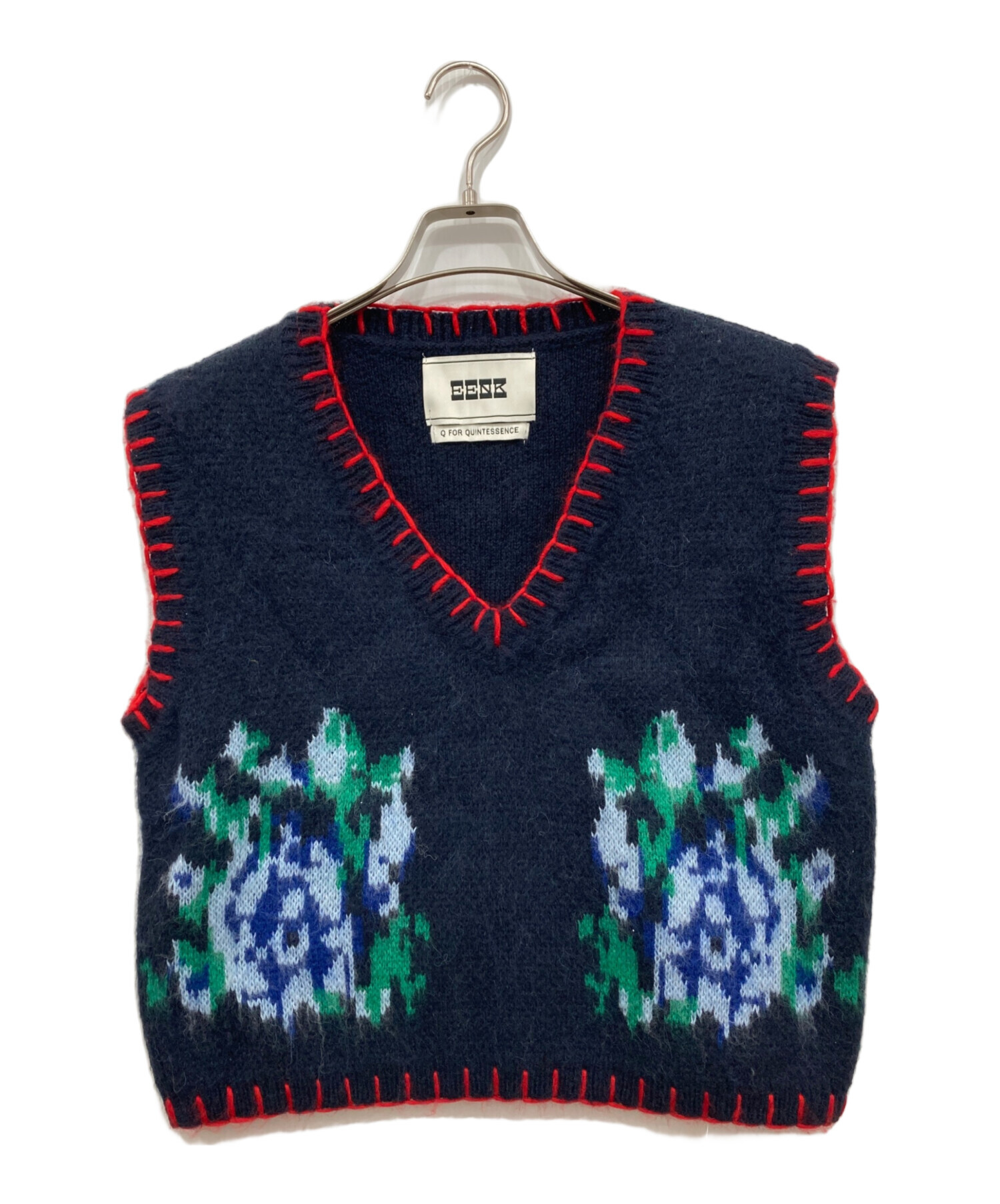 中古・古着通販】EENK (インク) Knit short vest / ニット ショート